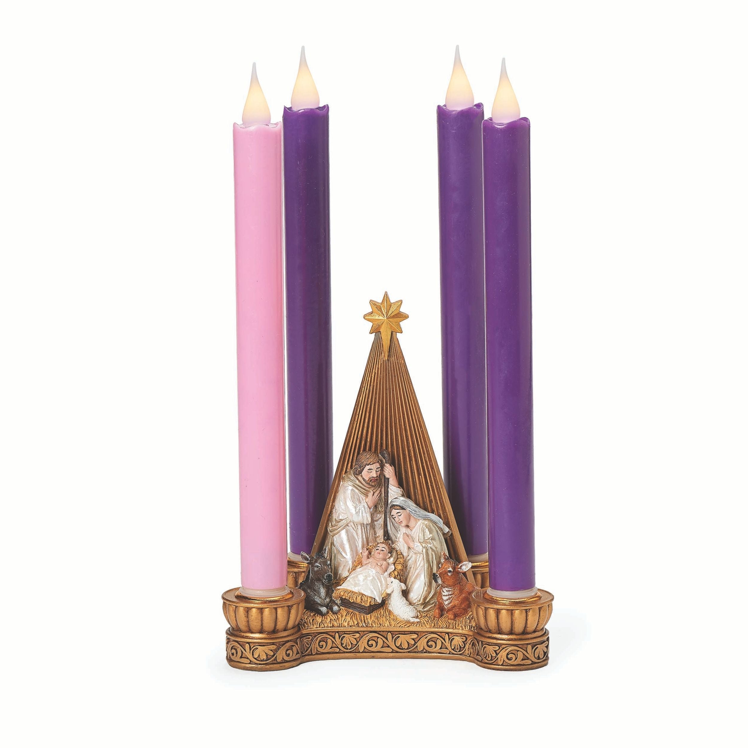 Joseph's Studio Advent Holy Family Candle Holder