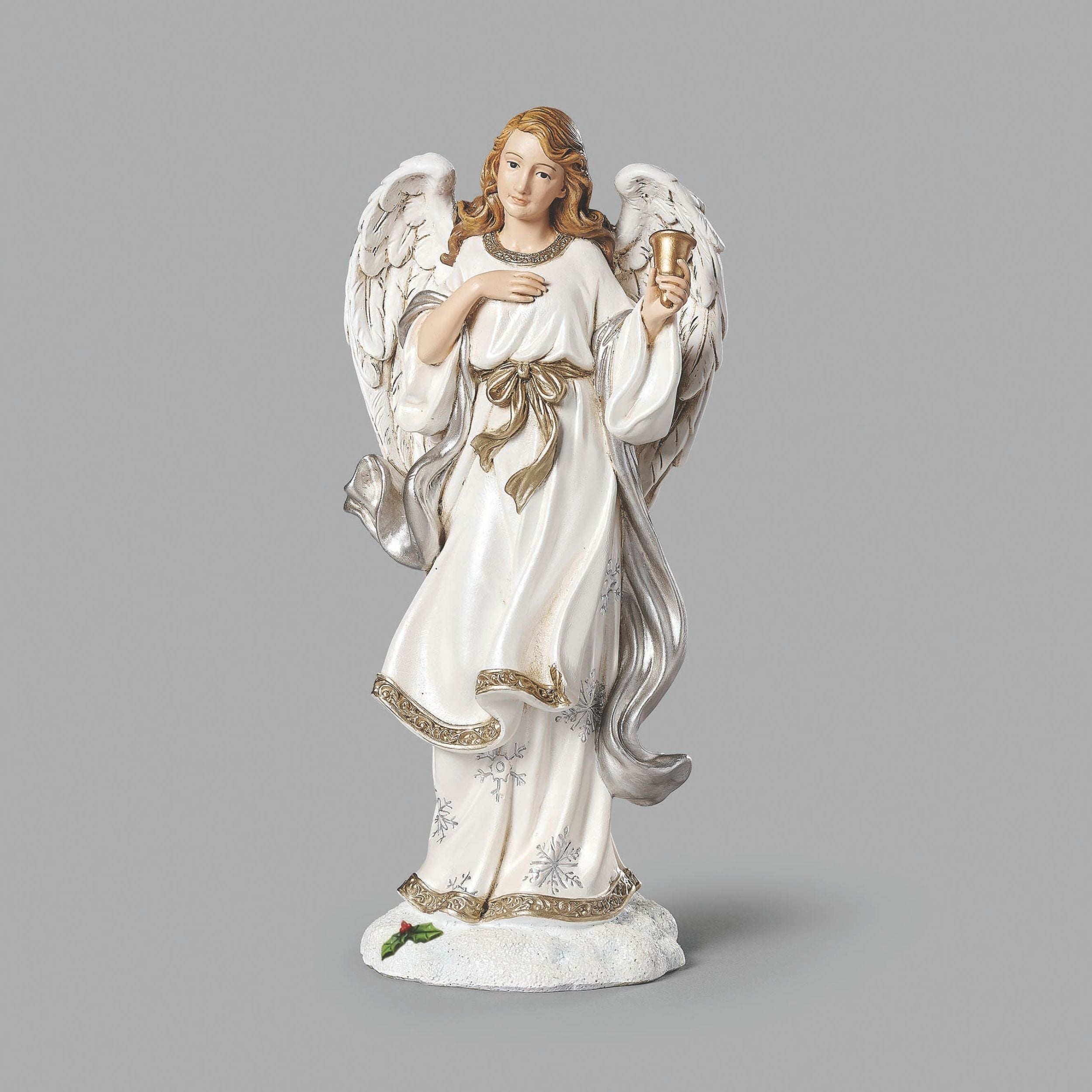 Joseph's Studio Angel Holding Bell Figure