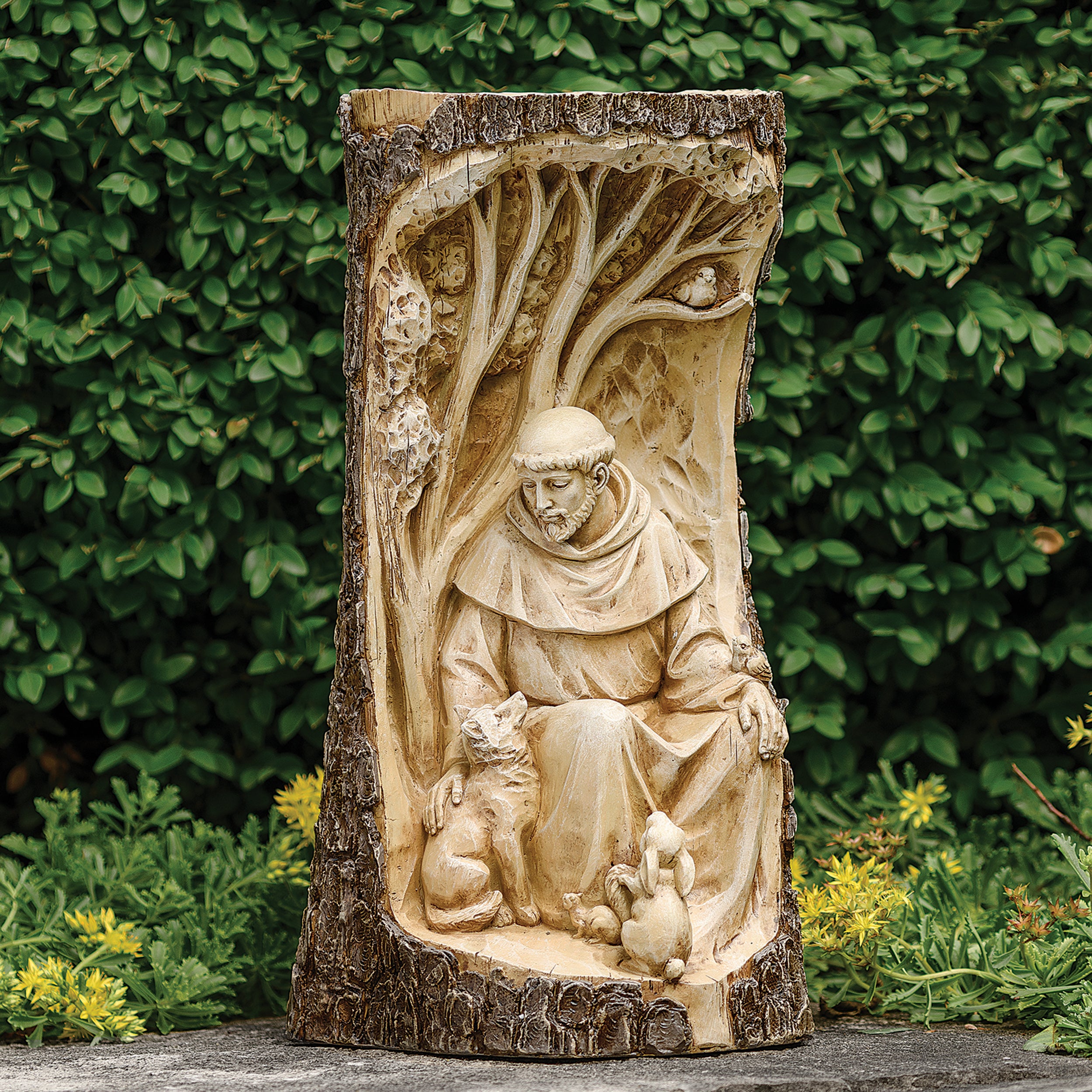 Joseph's Studio Carved-Look St. Francis Garden Statue