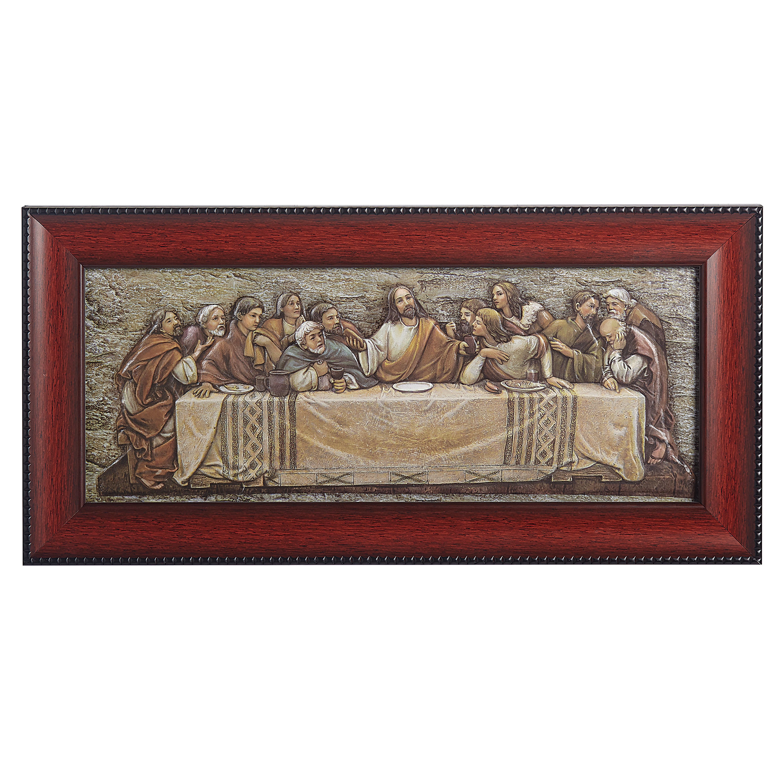 Joseph's Studio Last Supper Wall Plaque with Frame - Renaissance Collection