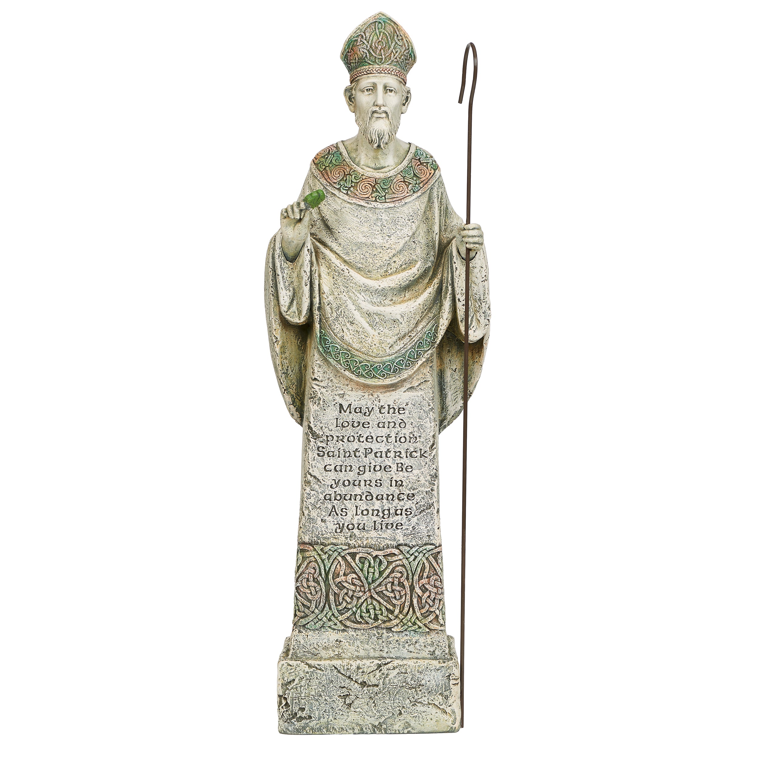 Joseph's Studio St. Patrick Garden Statue