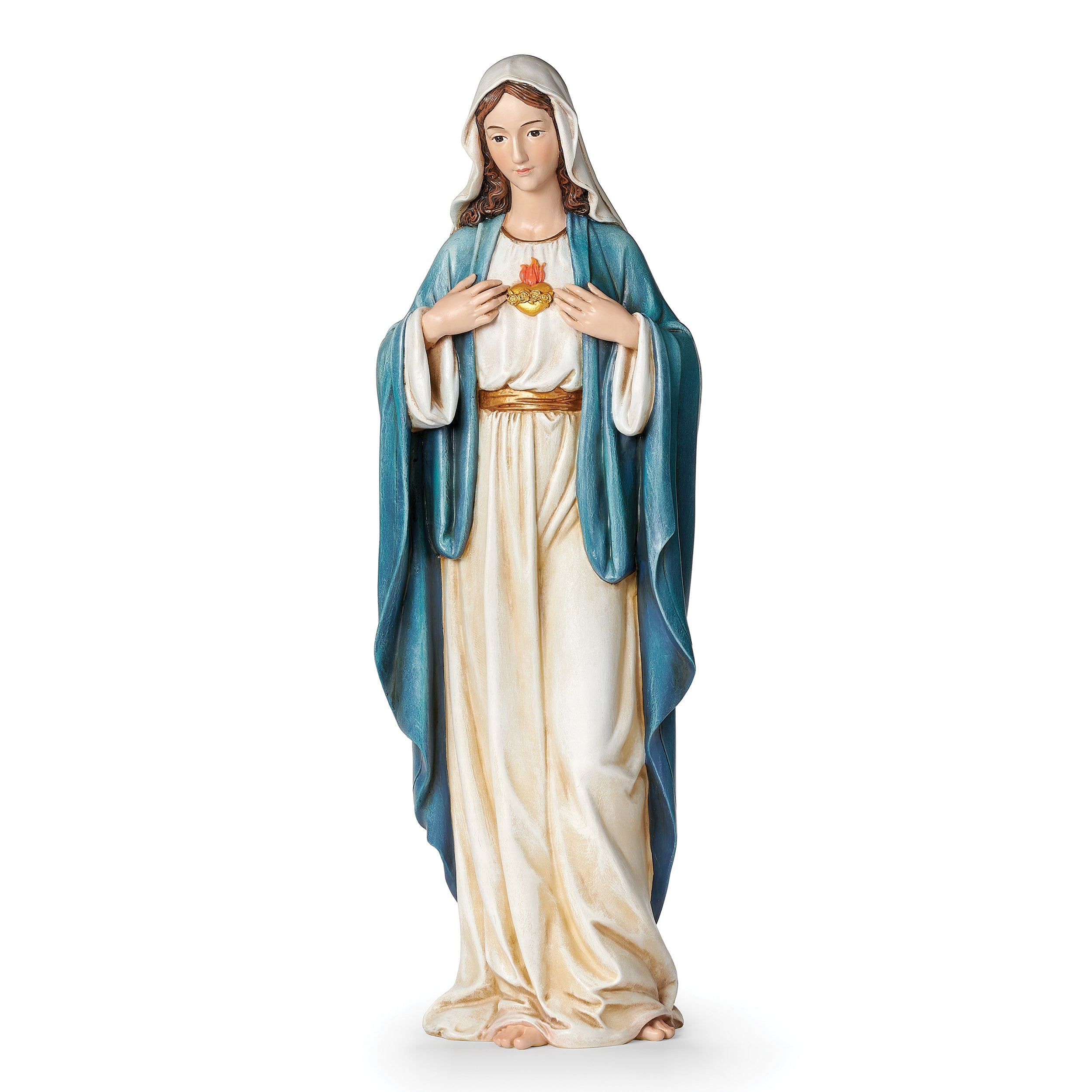 Joseph’s Studio Our Lady with Immaculate Heart Figure - Renaissance Collection