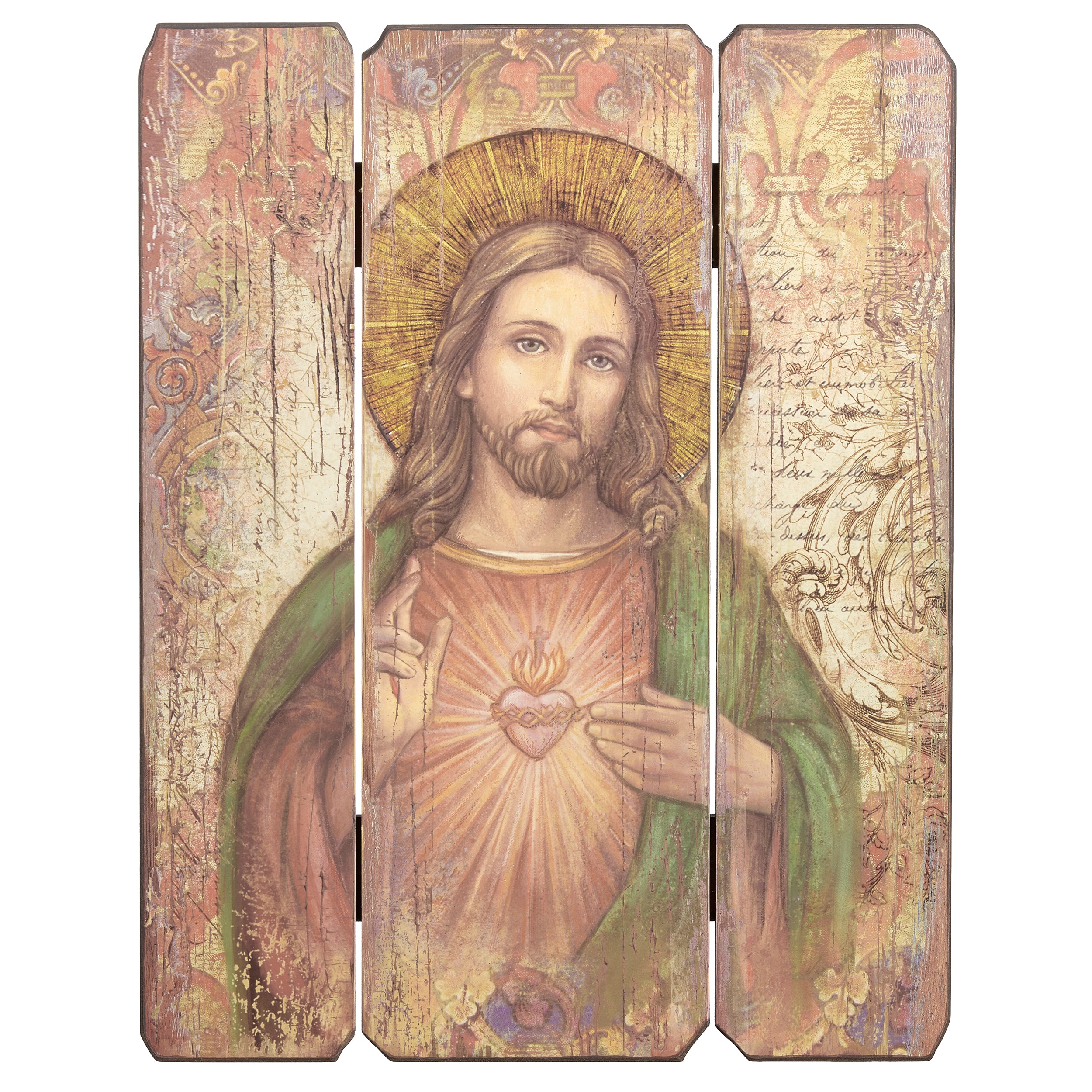 Joseph's Studio Sacred Heart Decorative Panel