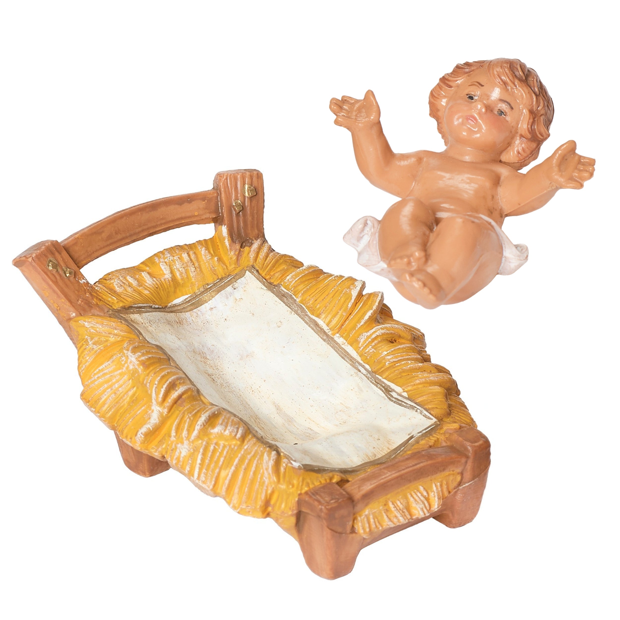 Fontanini Classic Baby Jesus with Manger – 5" Scale