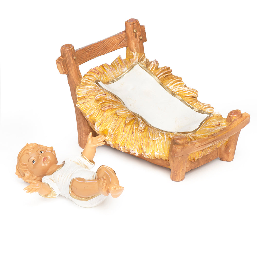 Fontanini Baby Jesus with Manger - 12" Scale