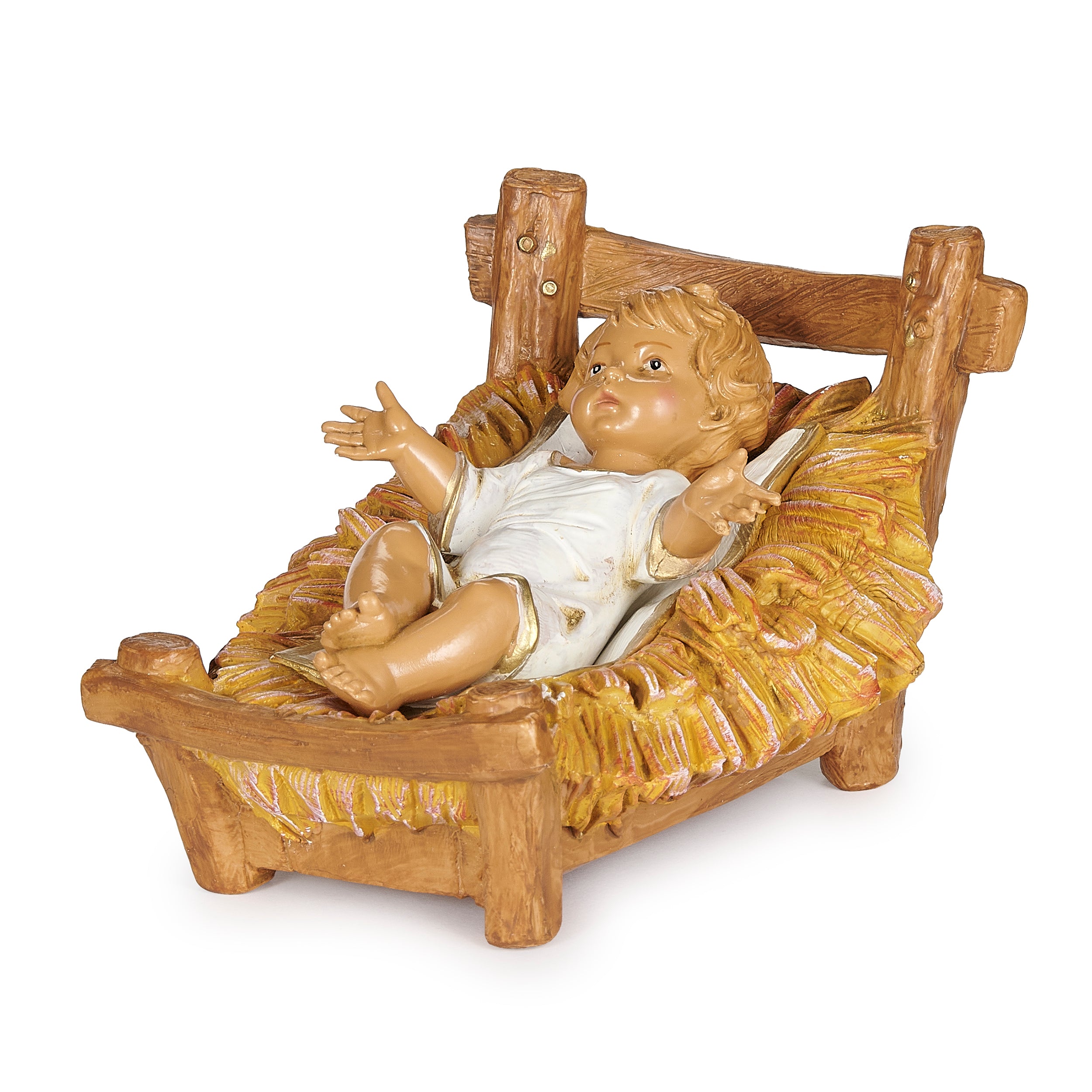 Fontanini Baby Jesus with Manger - 12" Scale