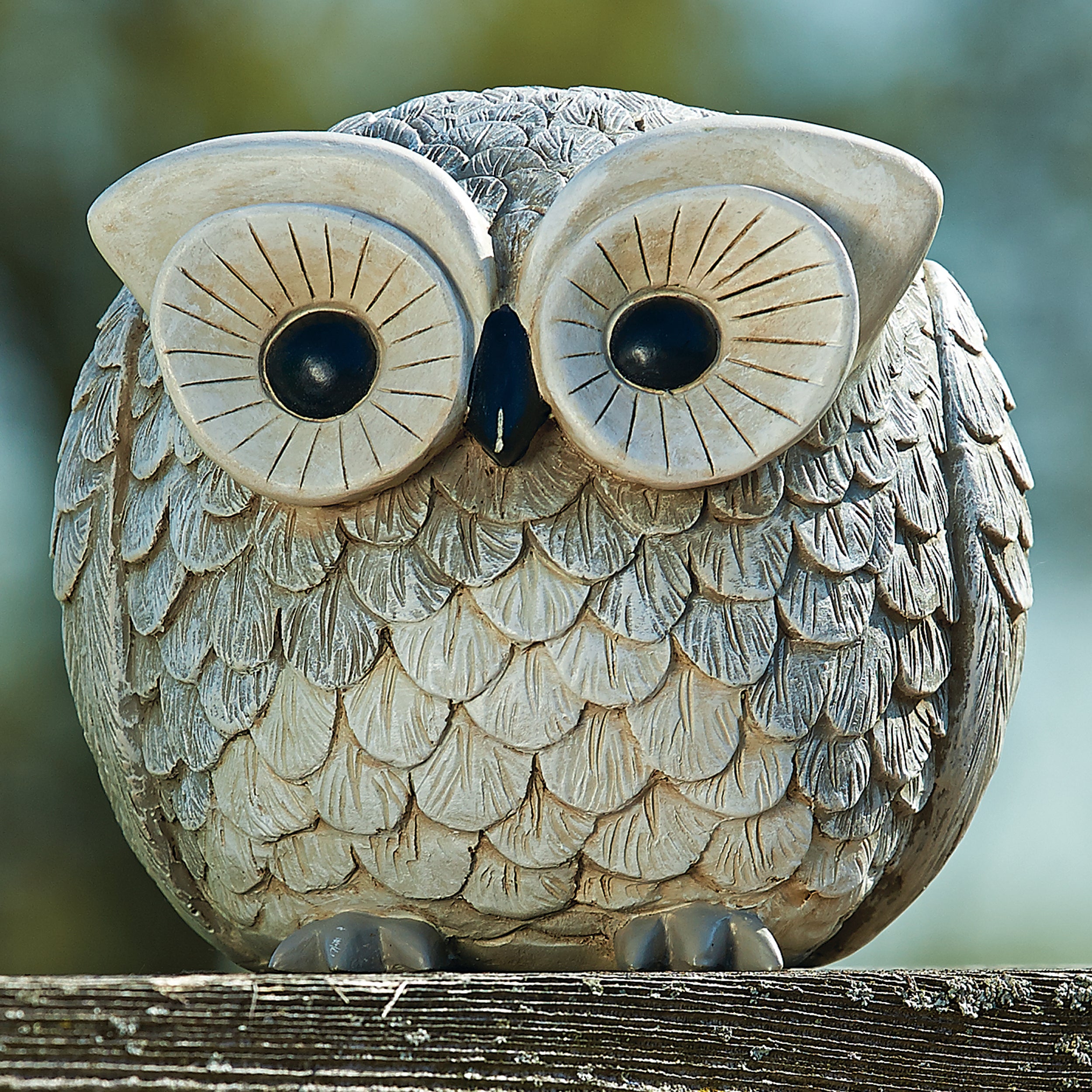 Pudgy Pals Owl Garden Statue