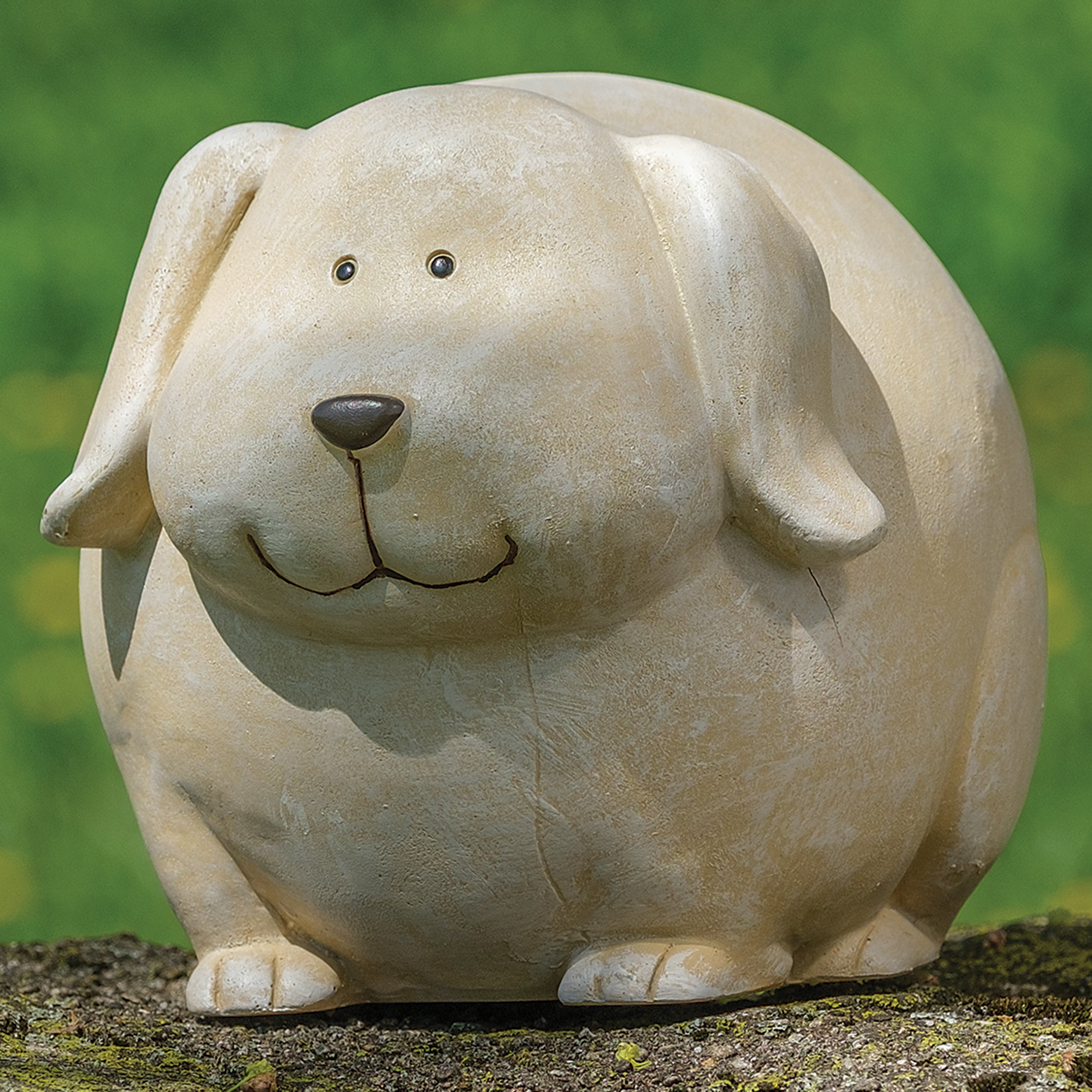 Pudgy Pals Dog Garden Statue
