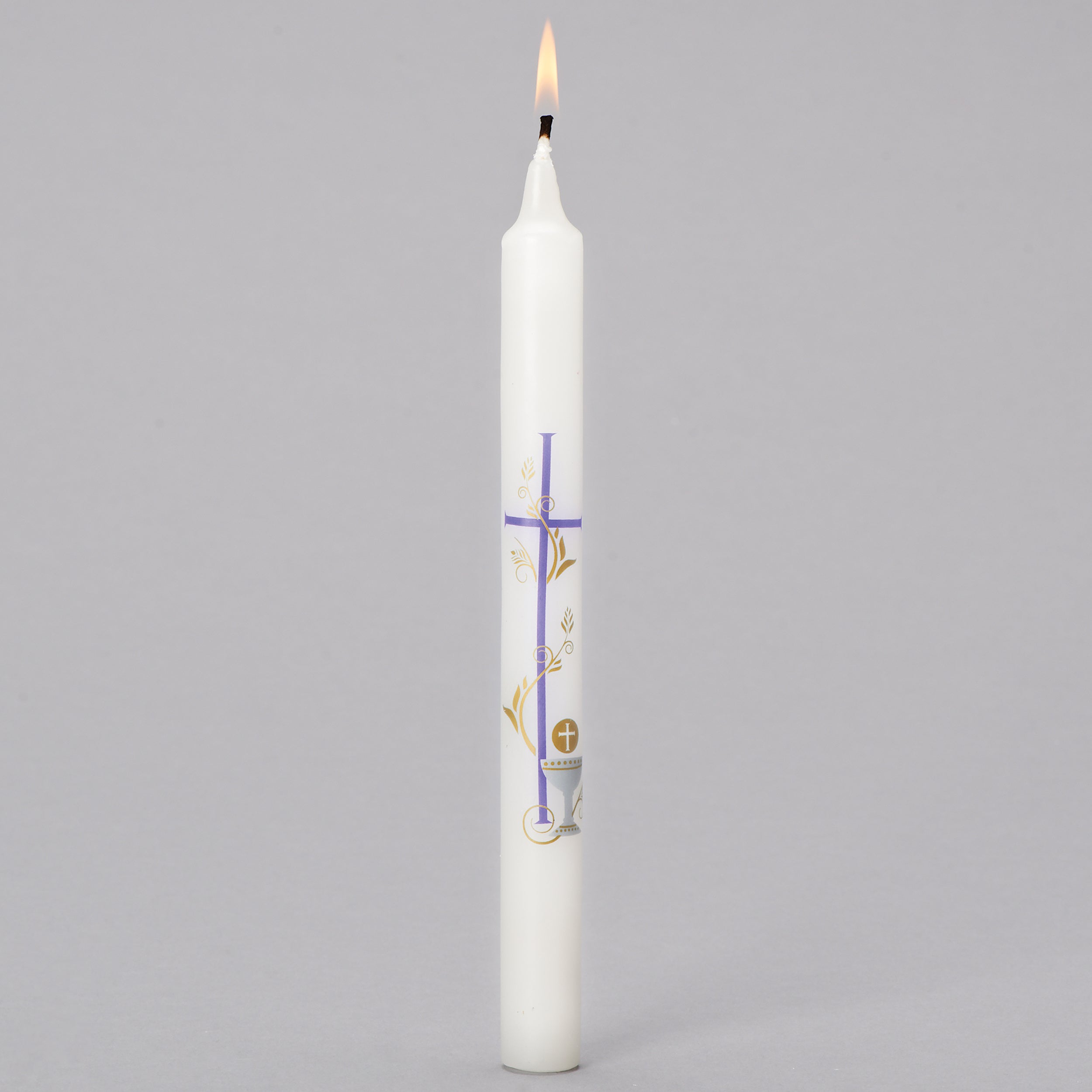 Light of Faith First Communion Wax Candle