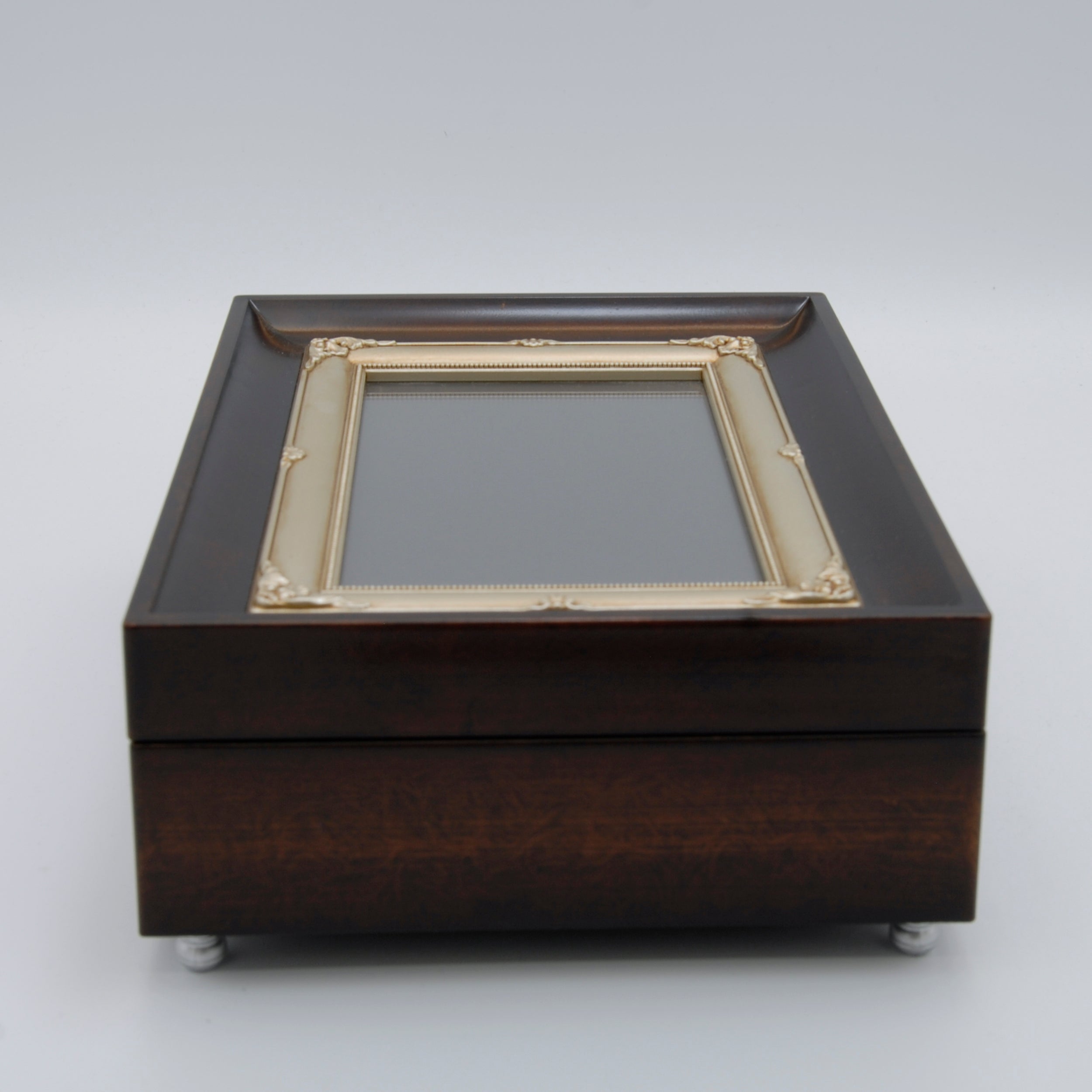 Lord Bless You Brown Music Box- "Amazing Grace" Tune