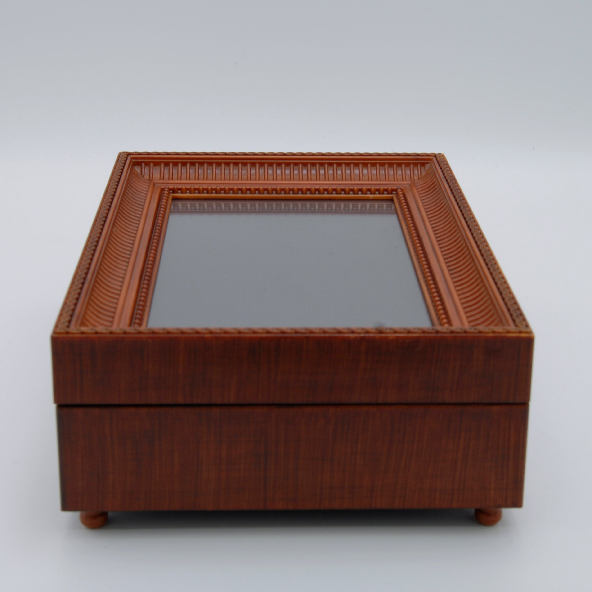 Serenity Prayer Brown Music Box- "How Great Thou Art" - Tune