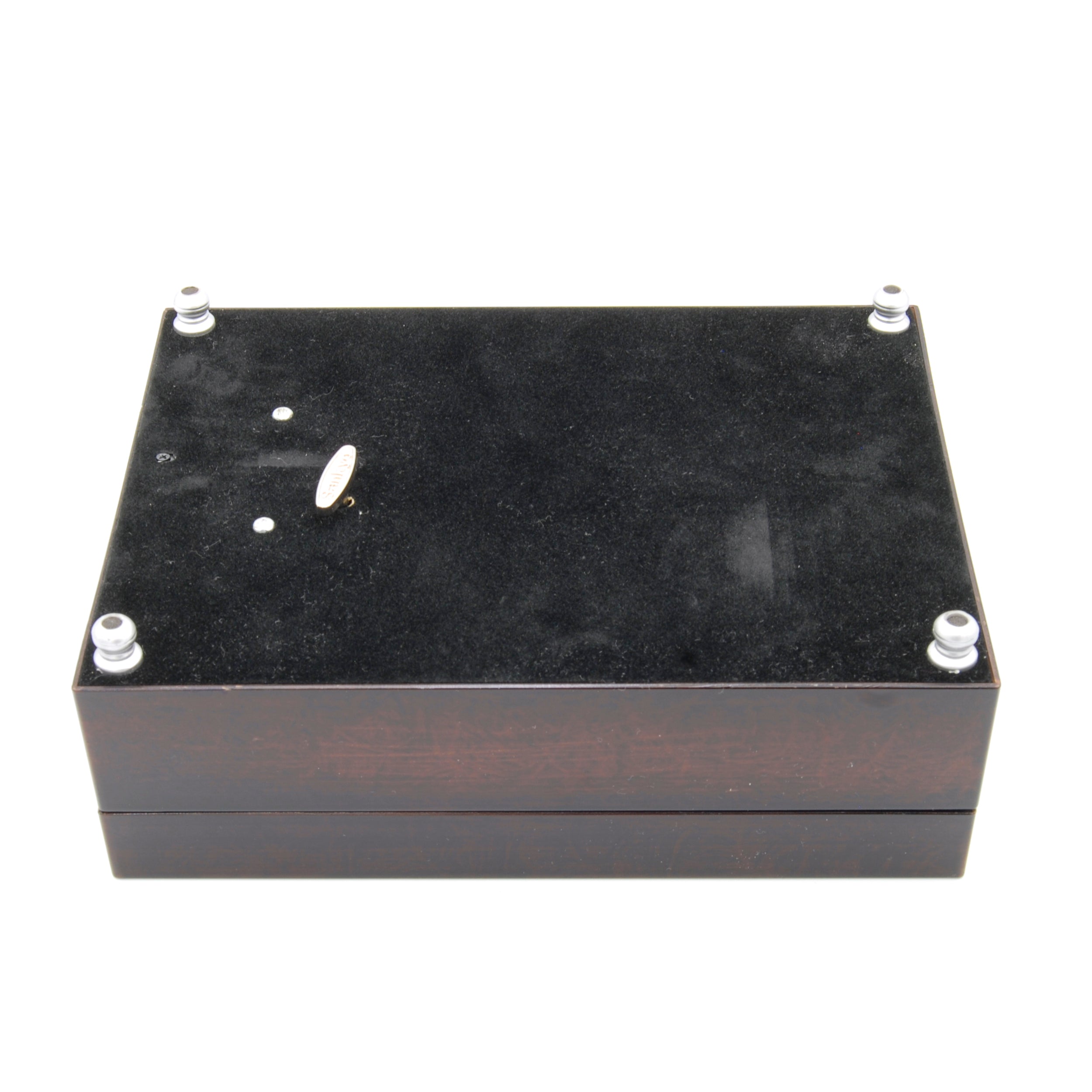 Grandma Brown Music Box with Floral Design– "Fur Elise" Tune