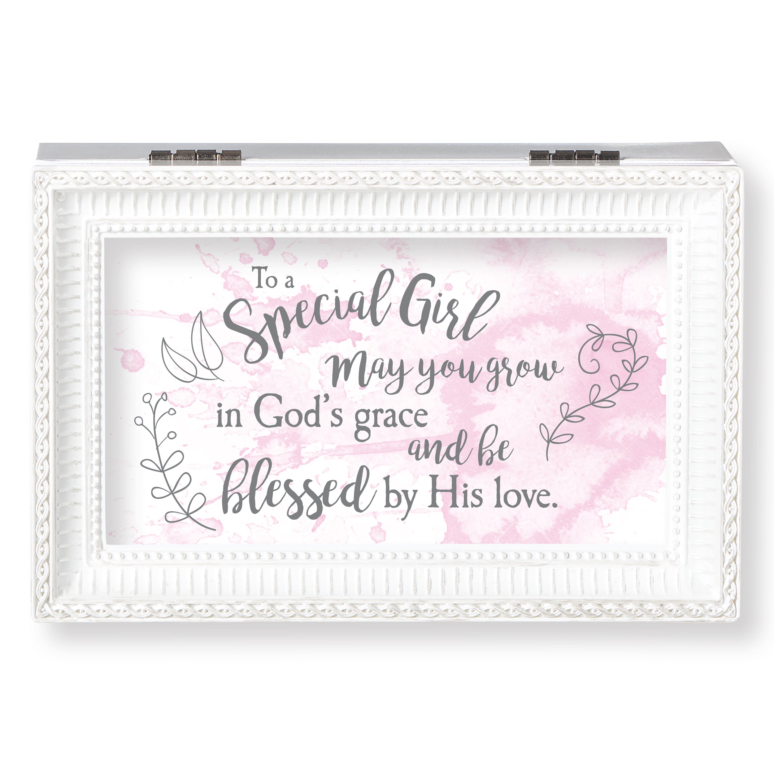 To a Special Girl Music Box – Plays "Jesus Loves Me"