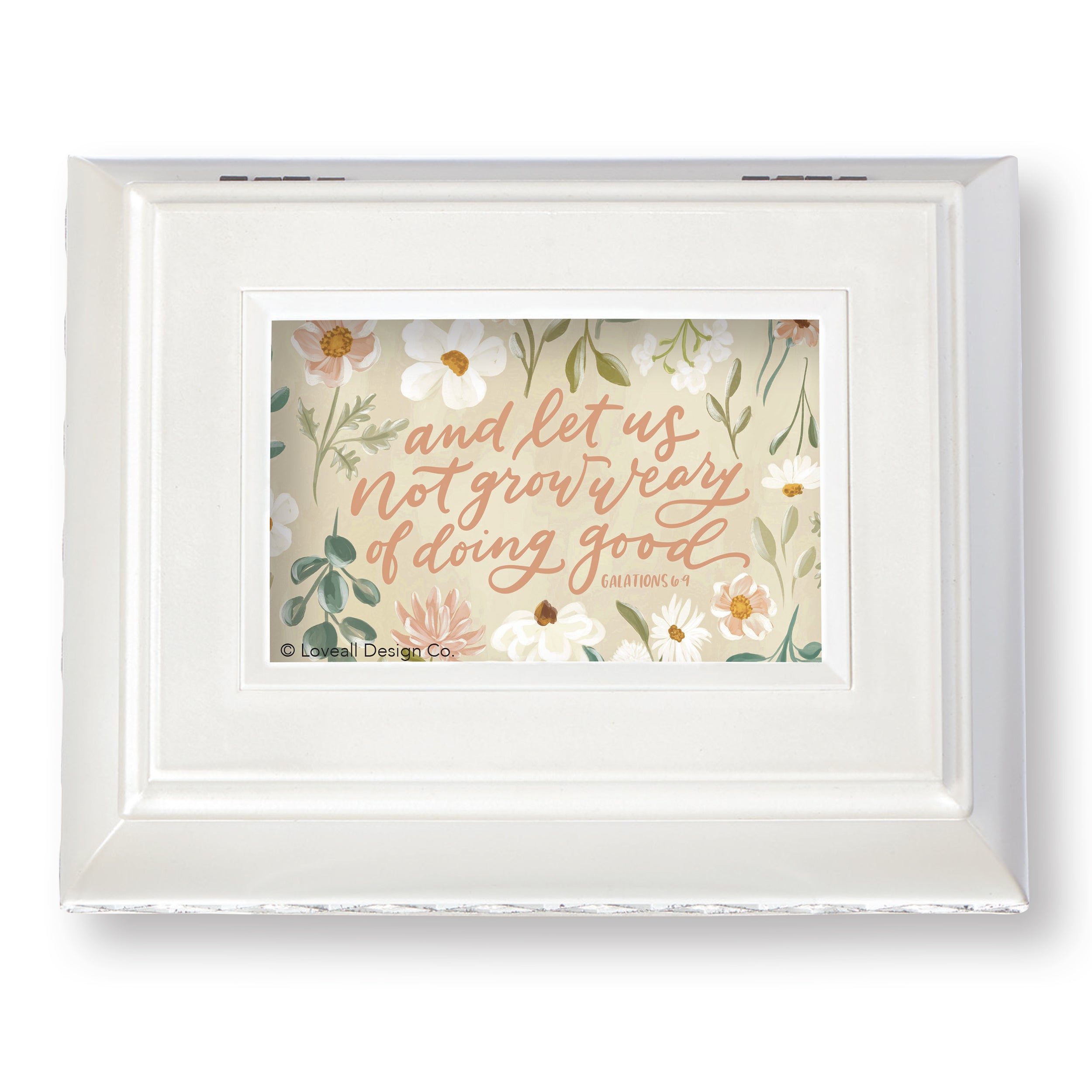 "Not Grow Weary" Music Box - "Ave Maria" Tune