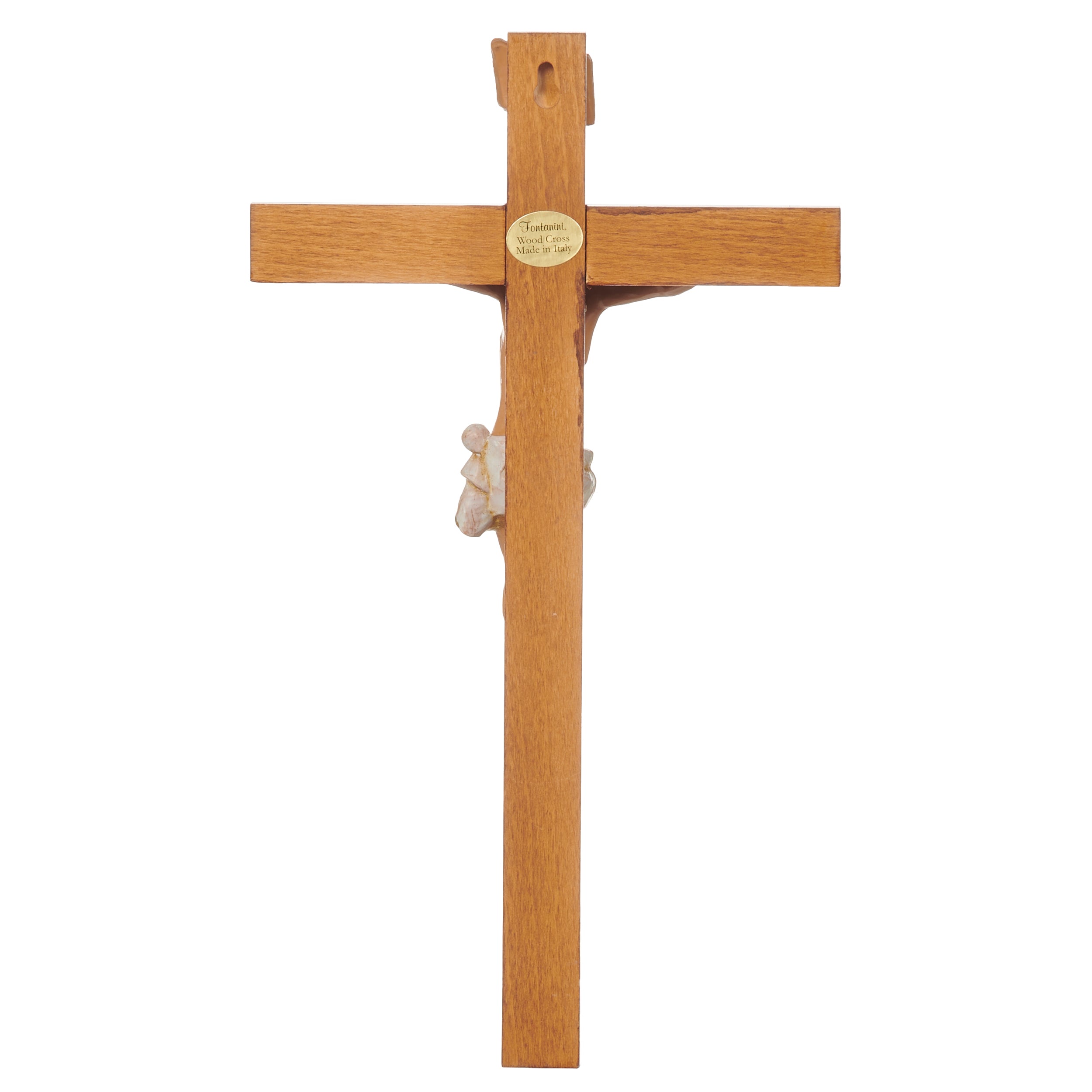 Fontanini Traditional Woodtone Crucifix