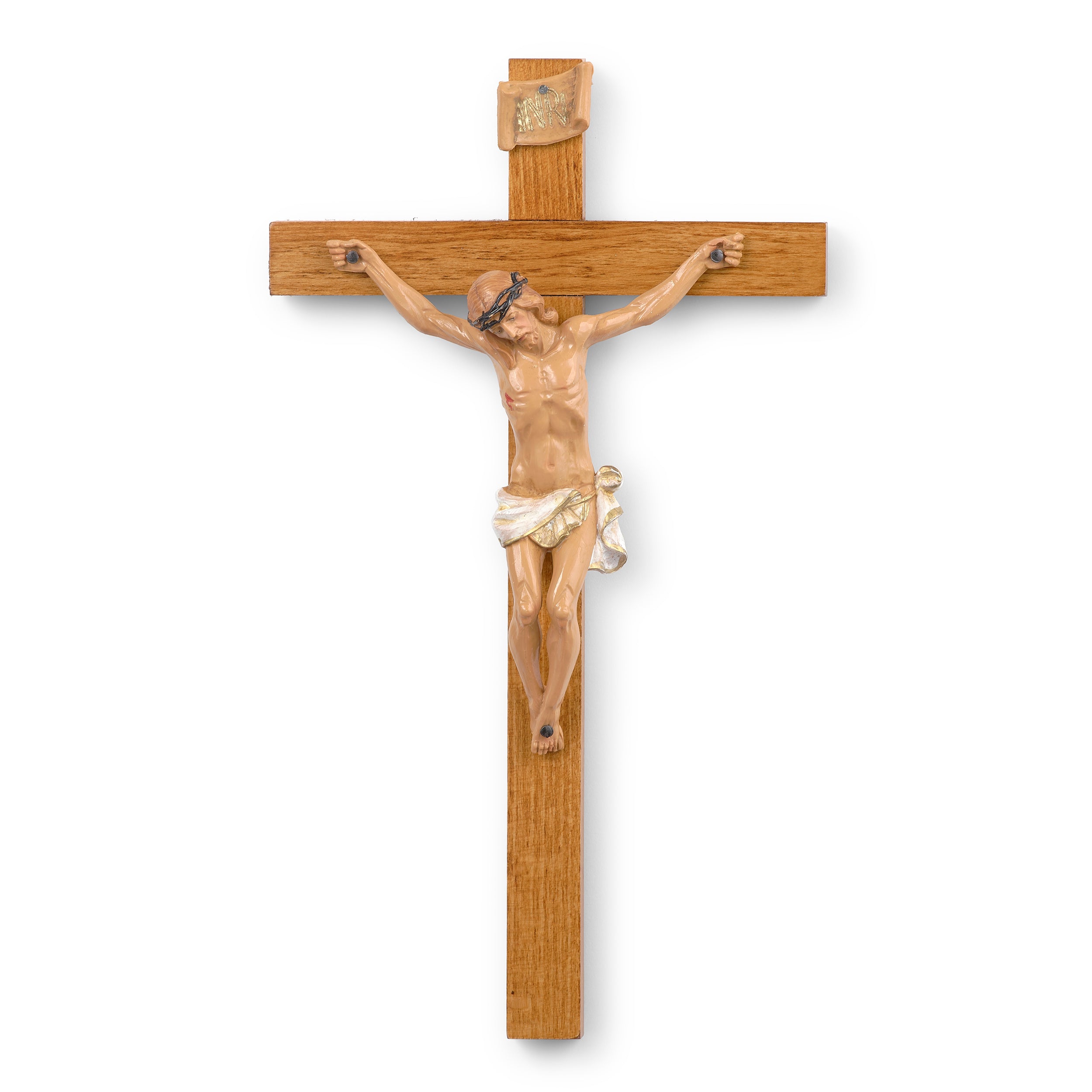 Fontanini Traditional Woodtone Crucifix