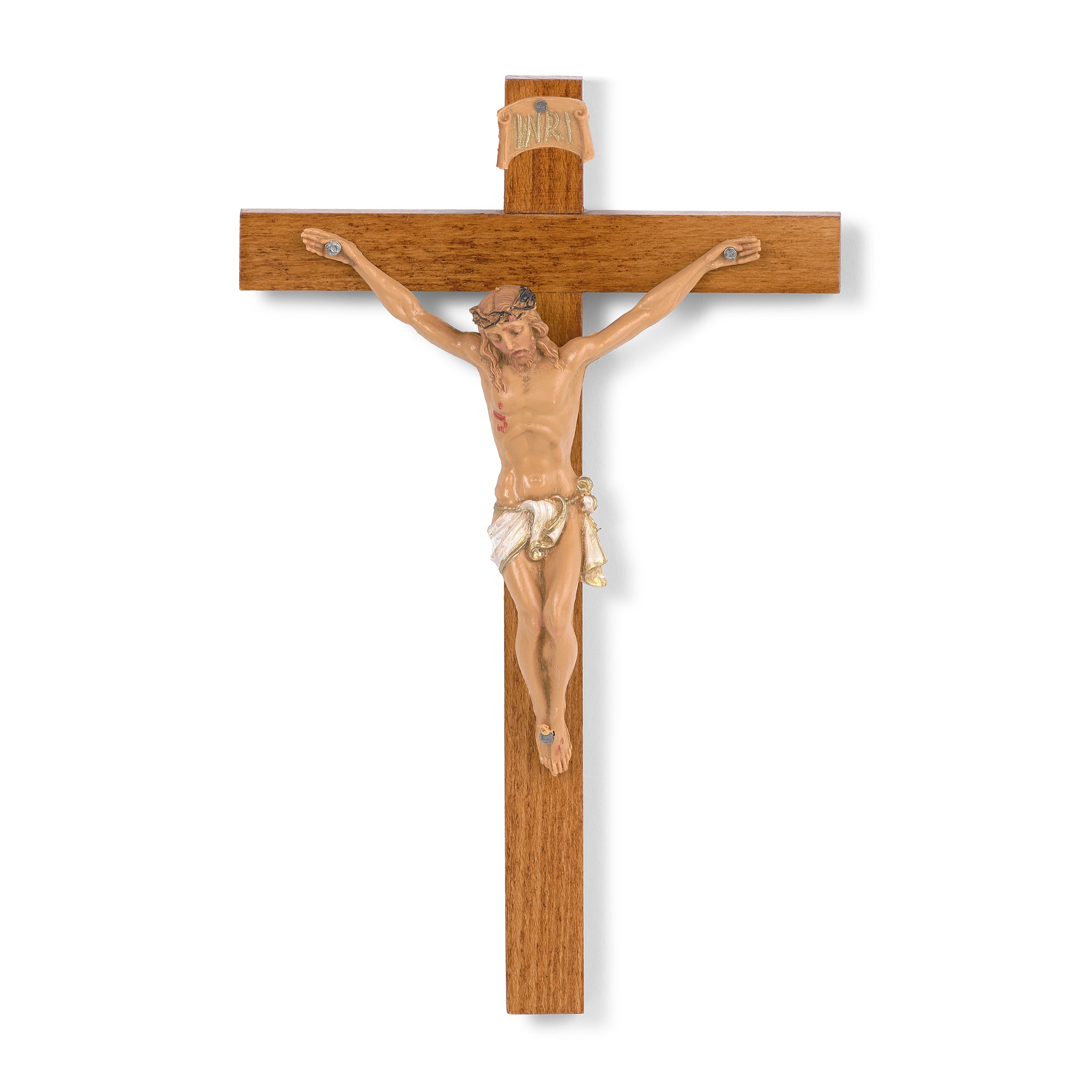 Fontanini Traditional Woodtone Crucifix