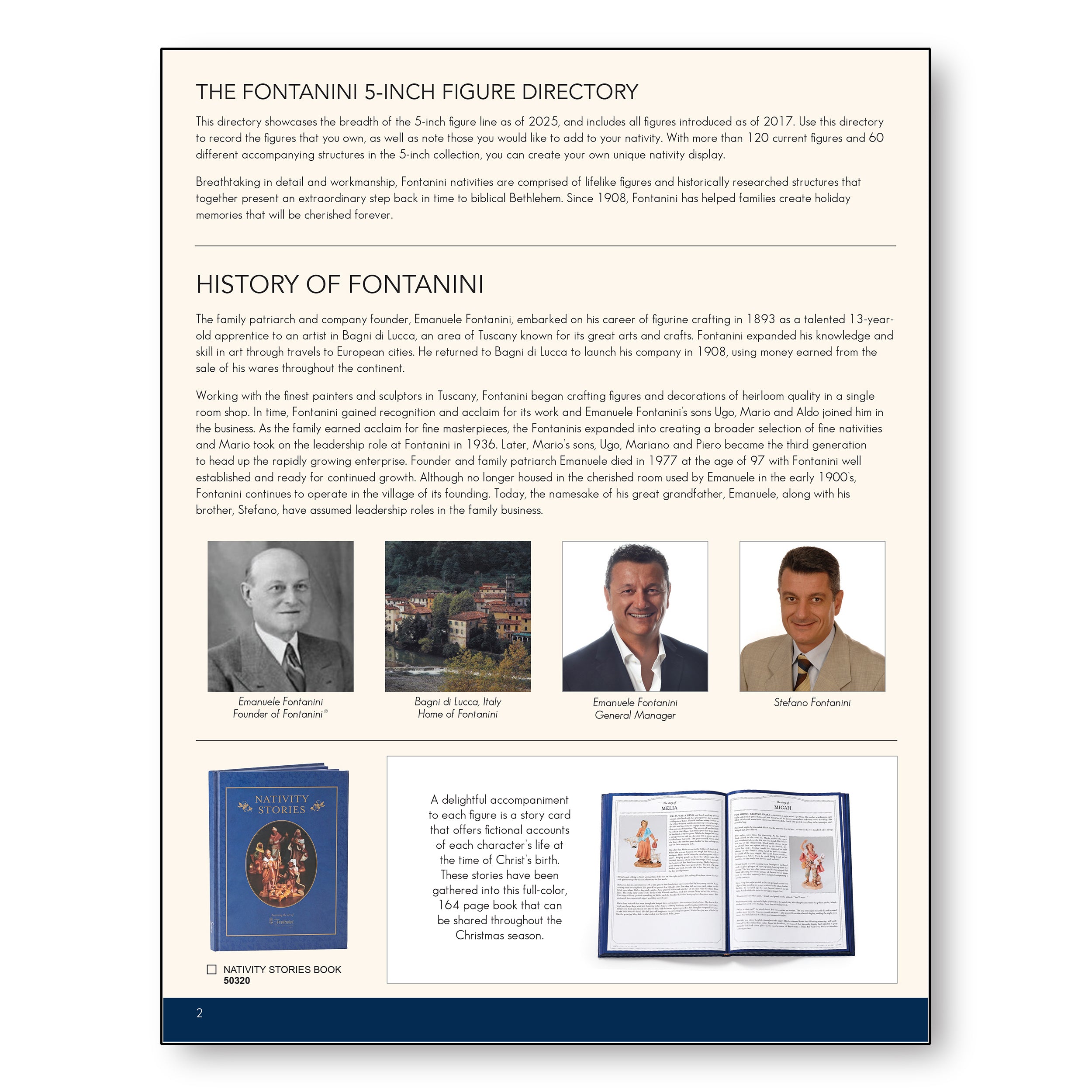 Fontanini 5" Figure Directory - Collector’s Guide