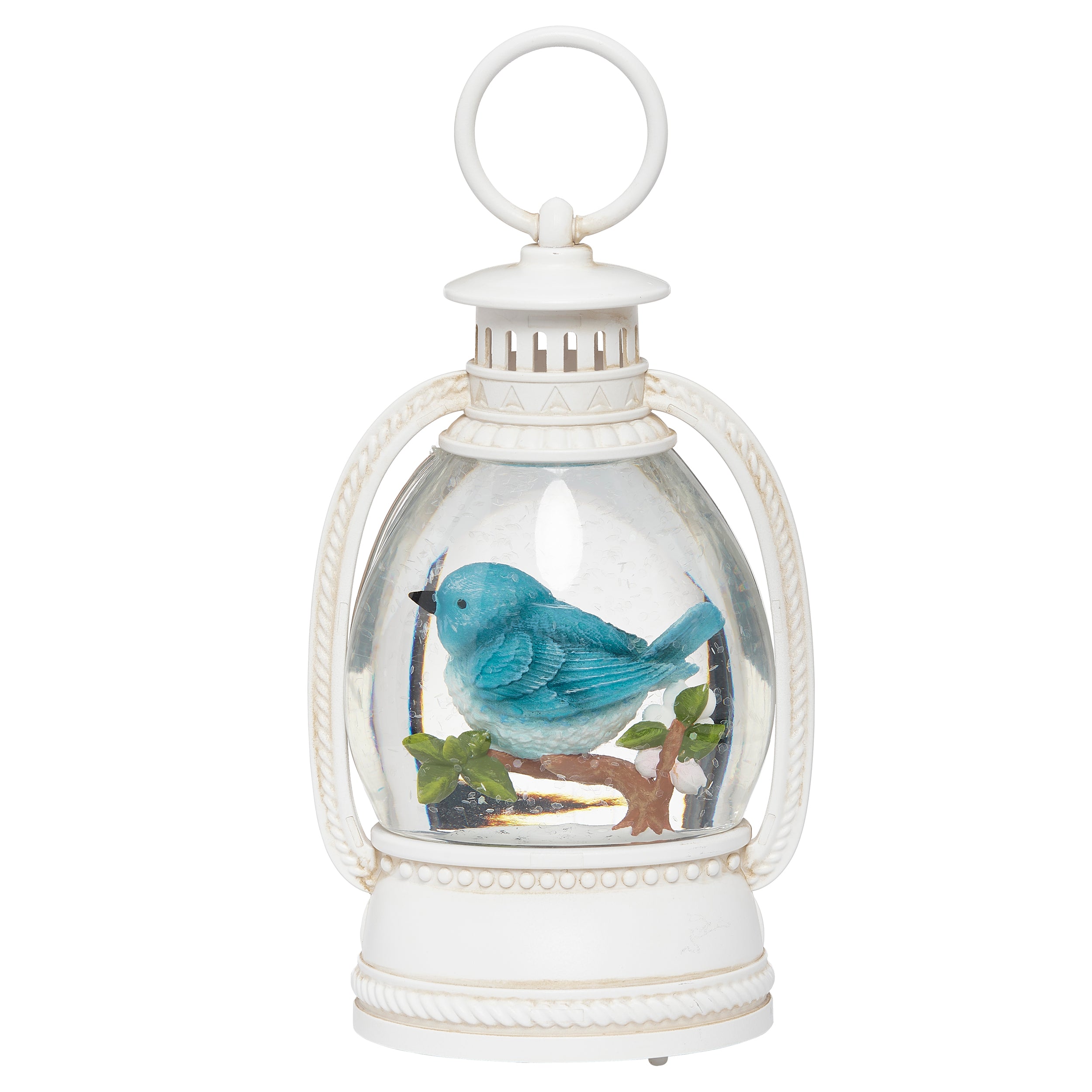 Lighted Bluebird of Happiness Shimmer Lantern