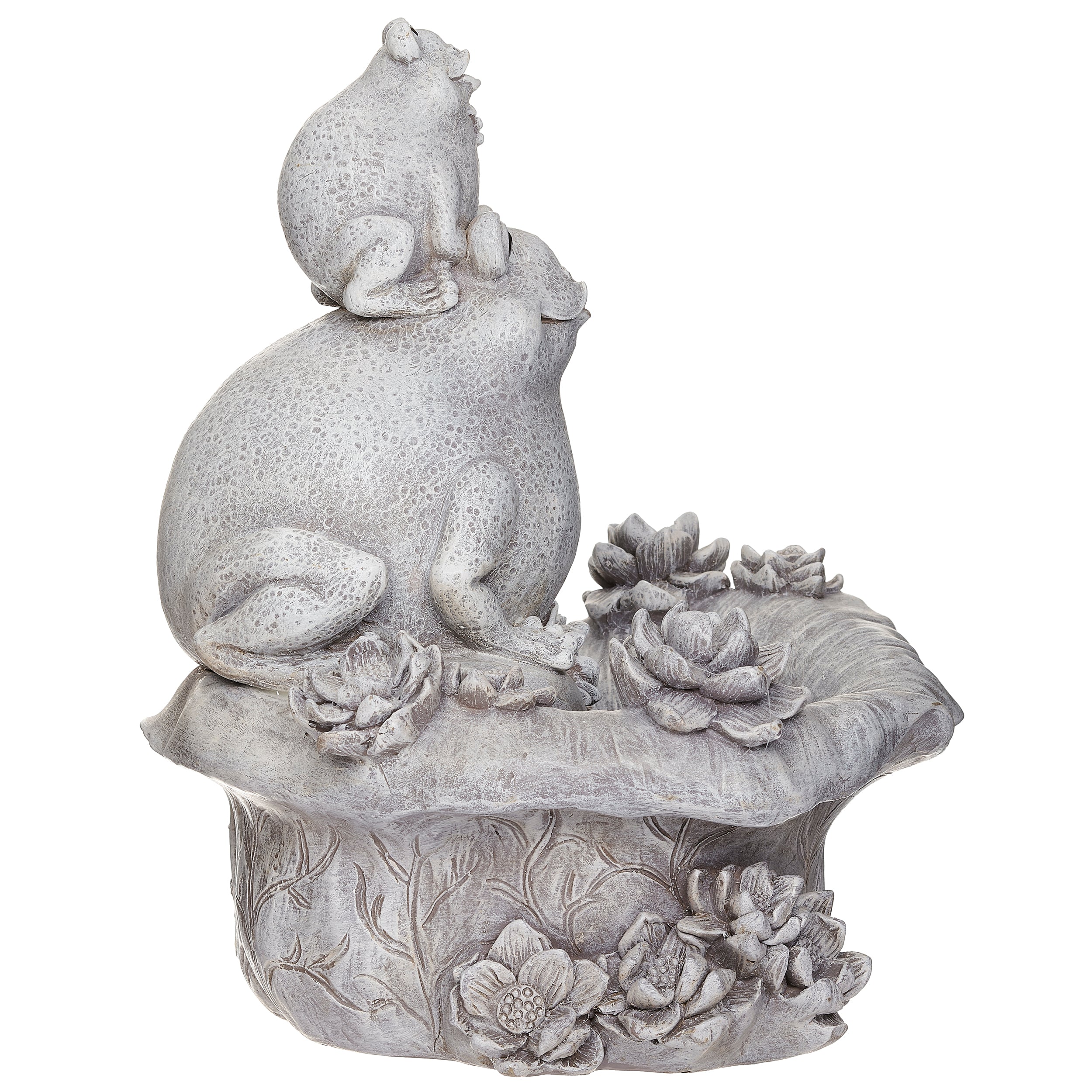 Pudgy Pals Frog Garden Fountain