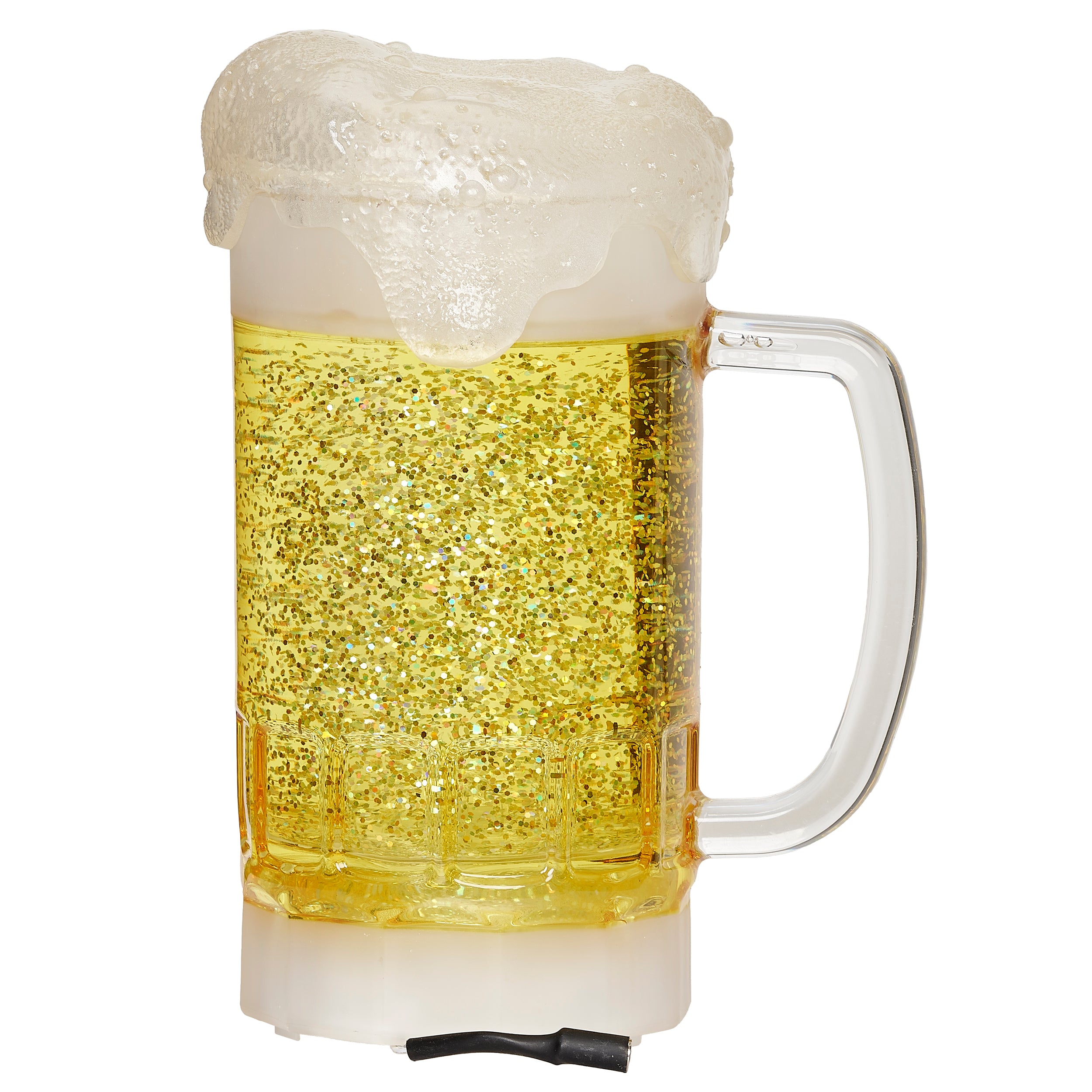 Lighted Swirl Beer Mug