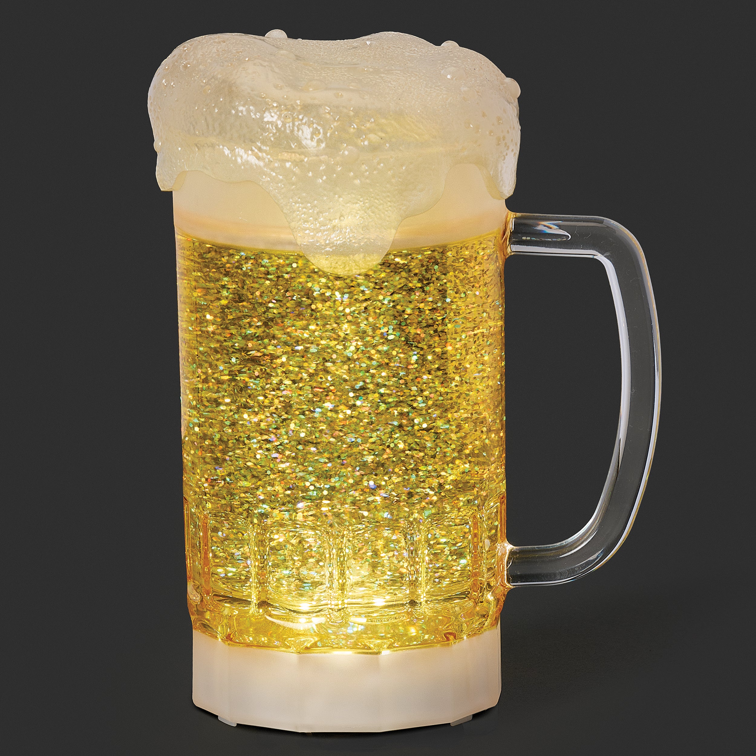 Lighted Swirl Beer Mug
