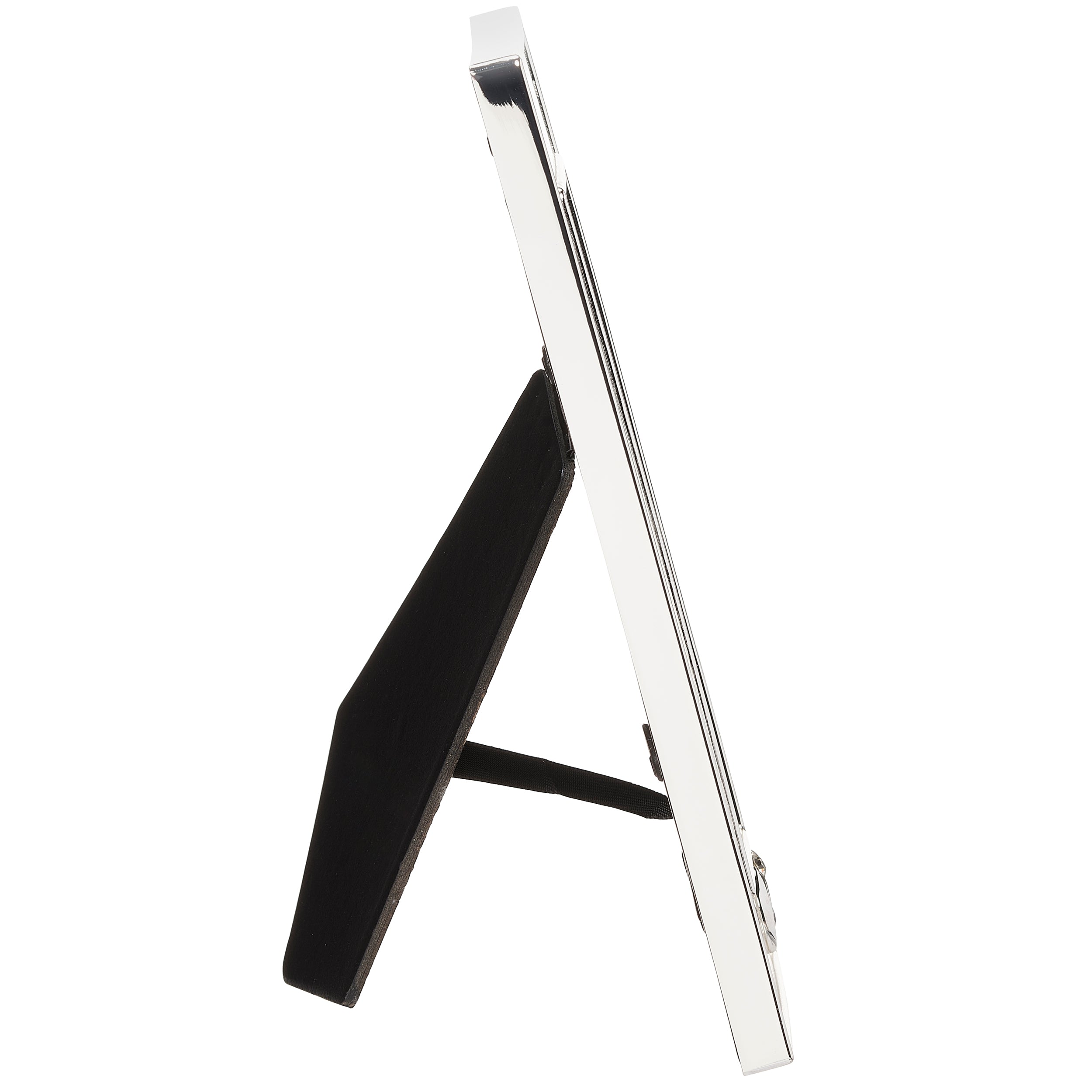 Caroline Collection White Wedding Frame with Rings