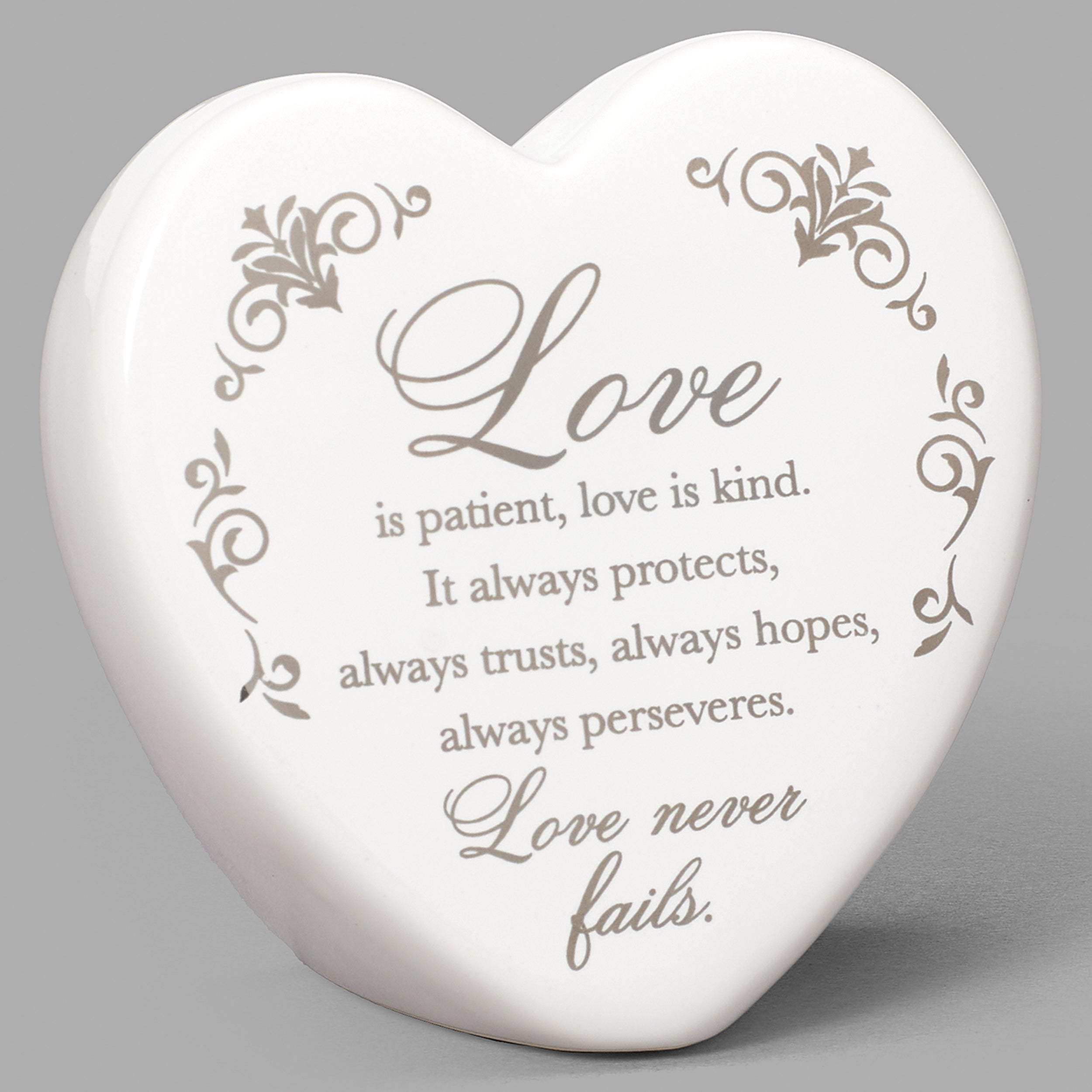 Love Is Patient Heart Keepsake