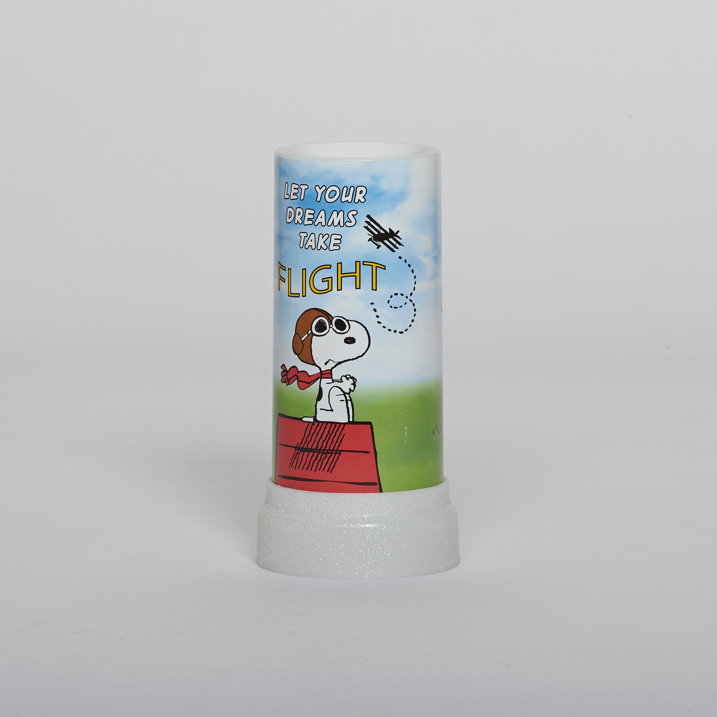 Let your dreams take flight snoopy projector