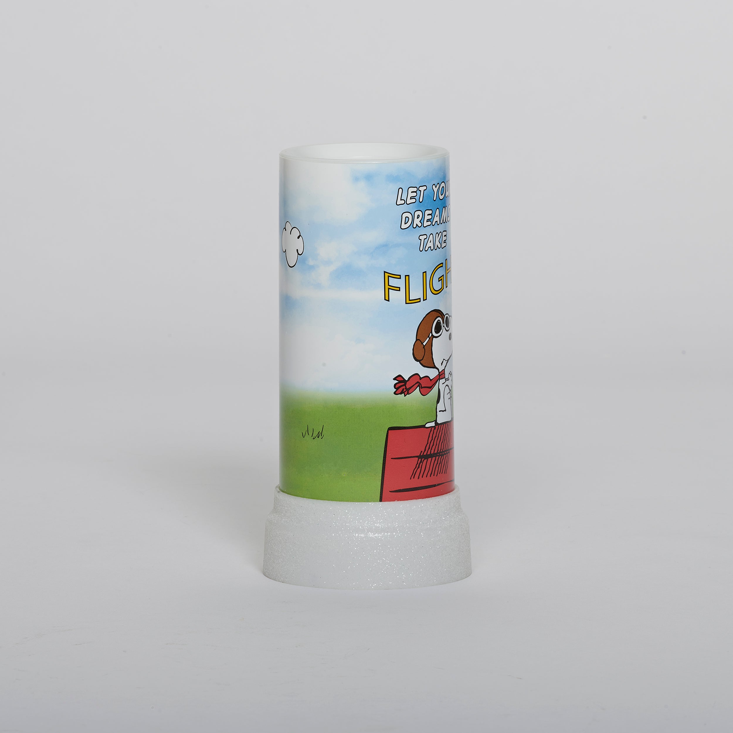 Let your dreams take flight snoopy projector
