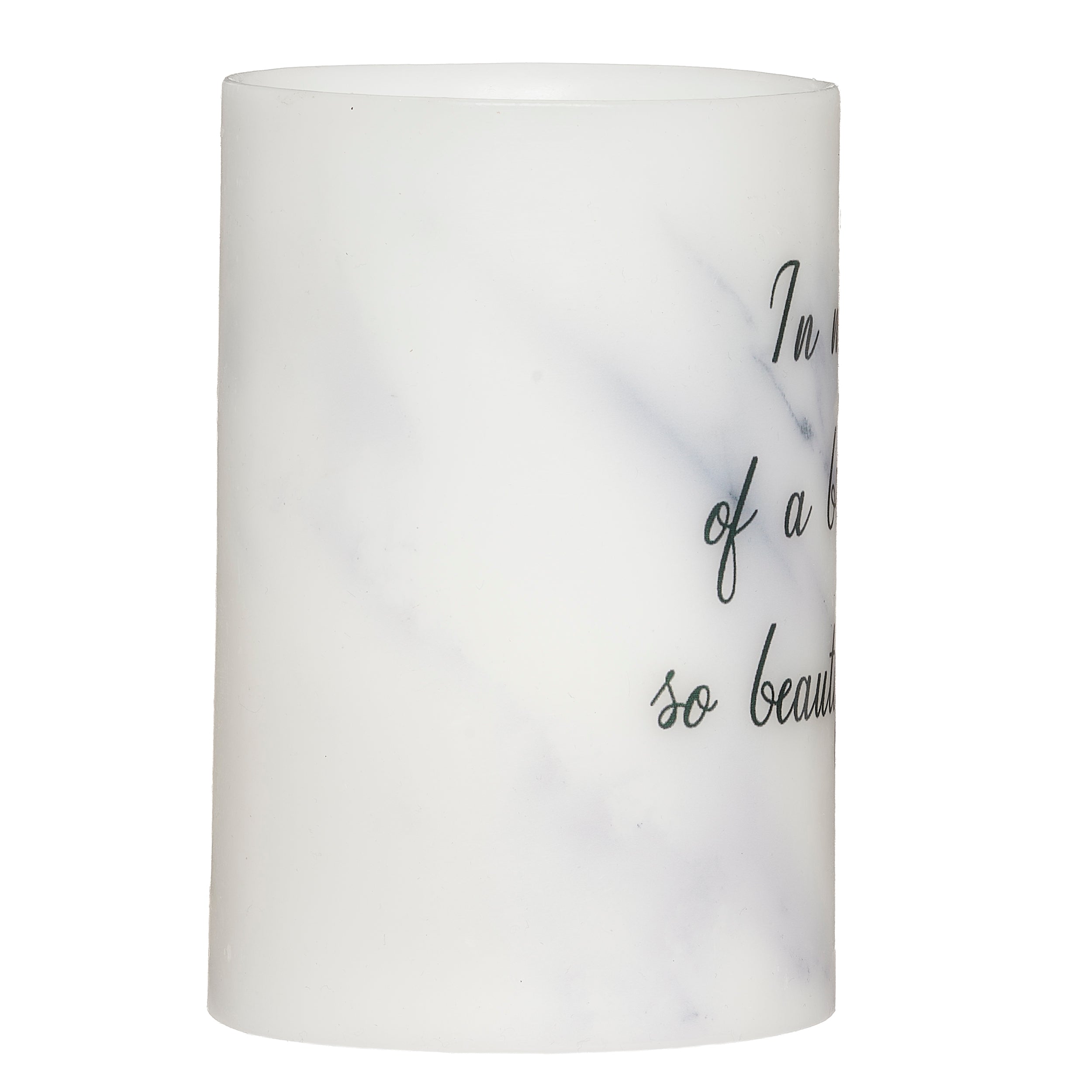 LED "In Memory of a Bright Life" Candle