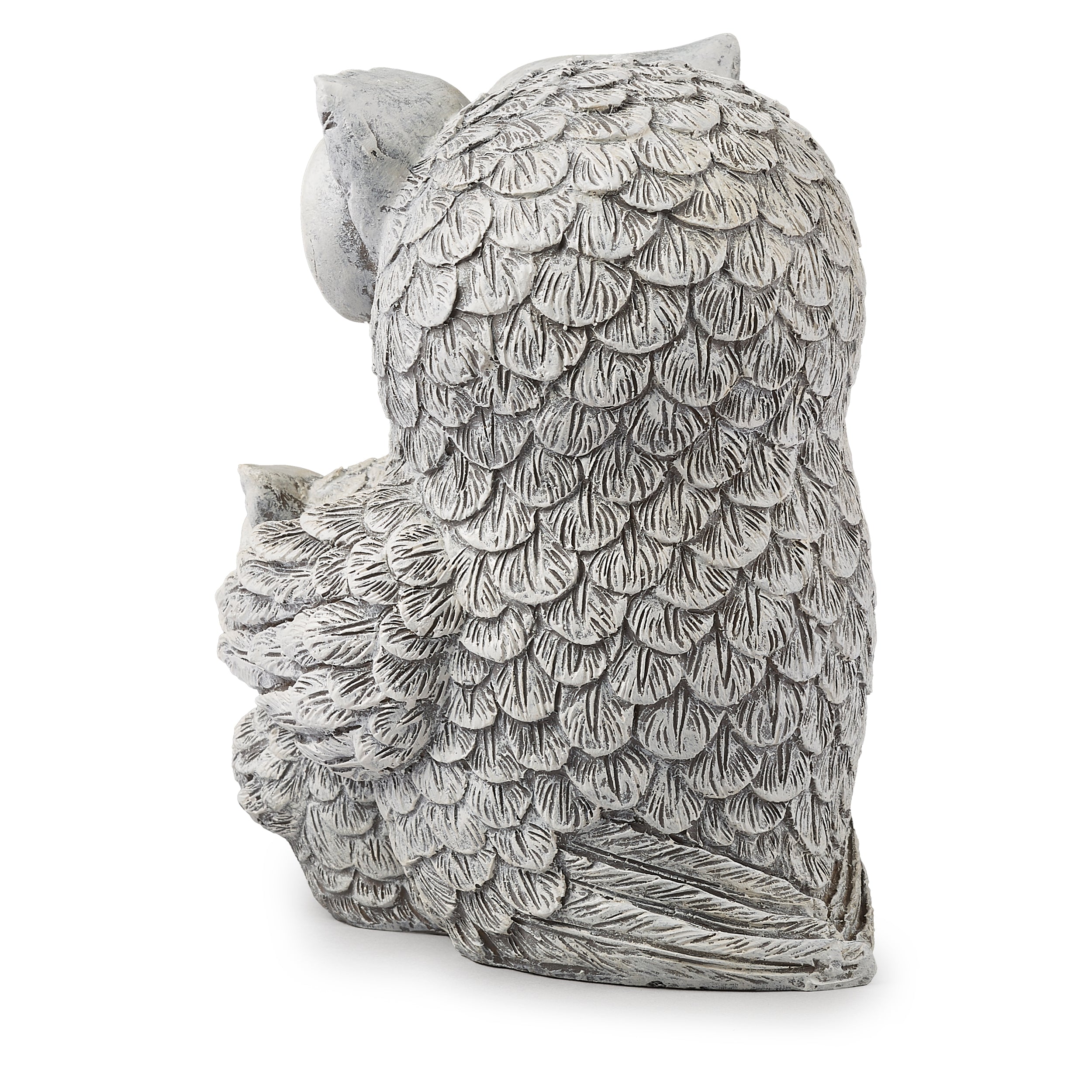 Pudgy Pals Mama Owl & Baby Garden Statue