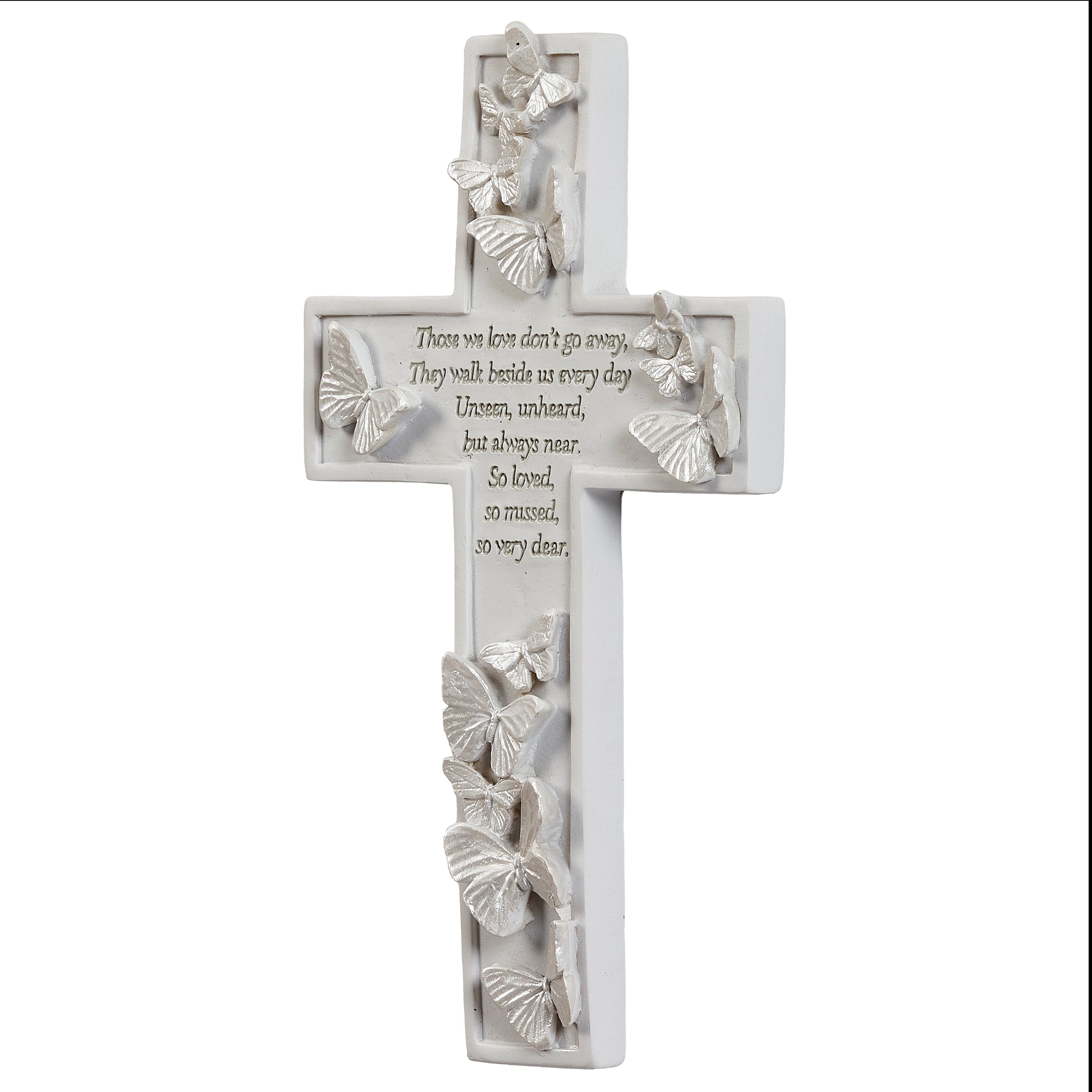 Butterfly Memorial Wall Cross