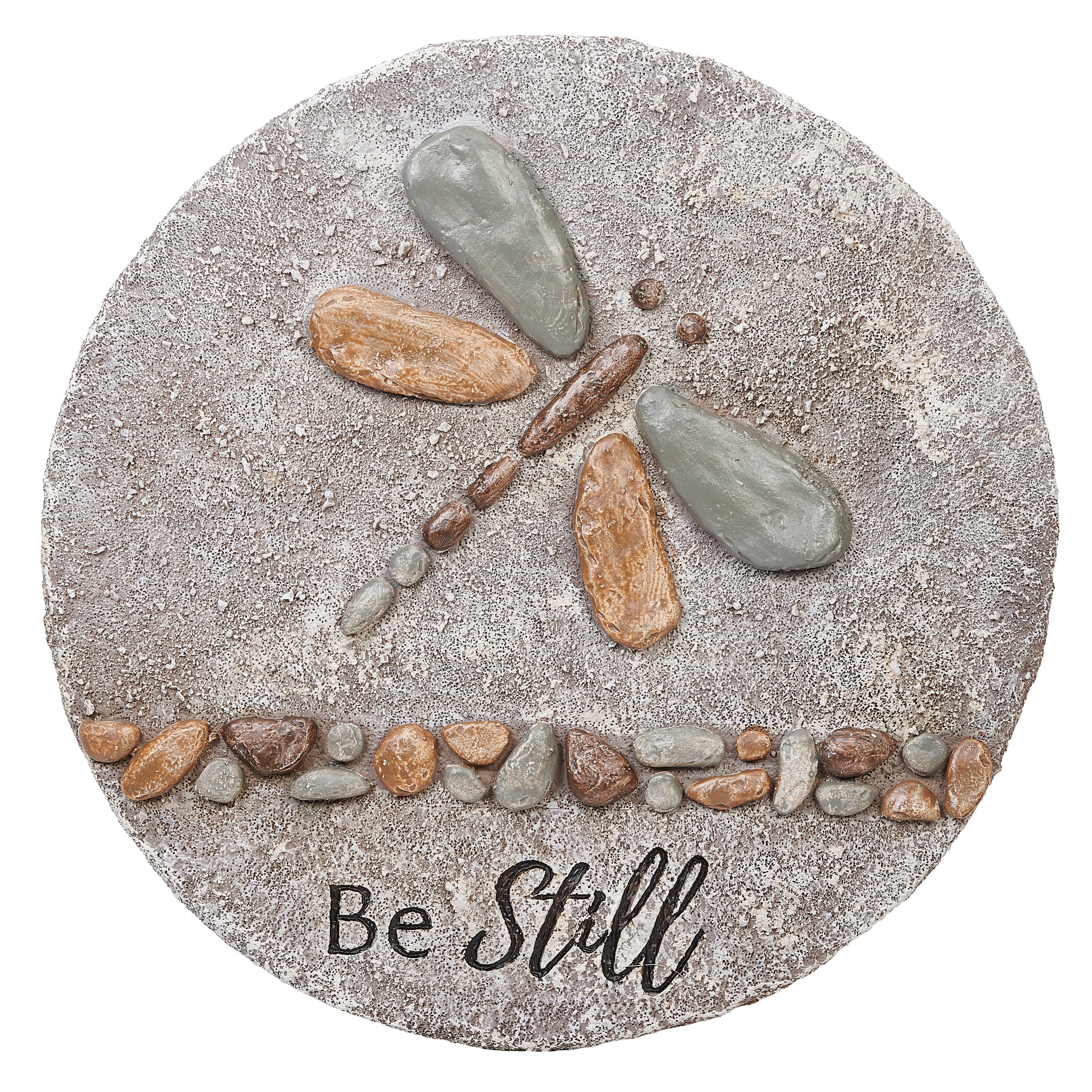 Be Still Pebble Dragonfly Stepping Stone