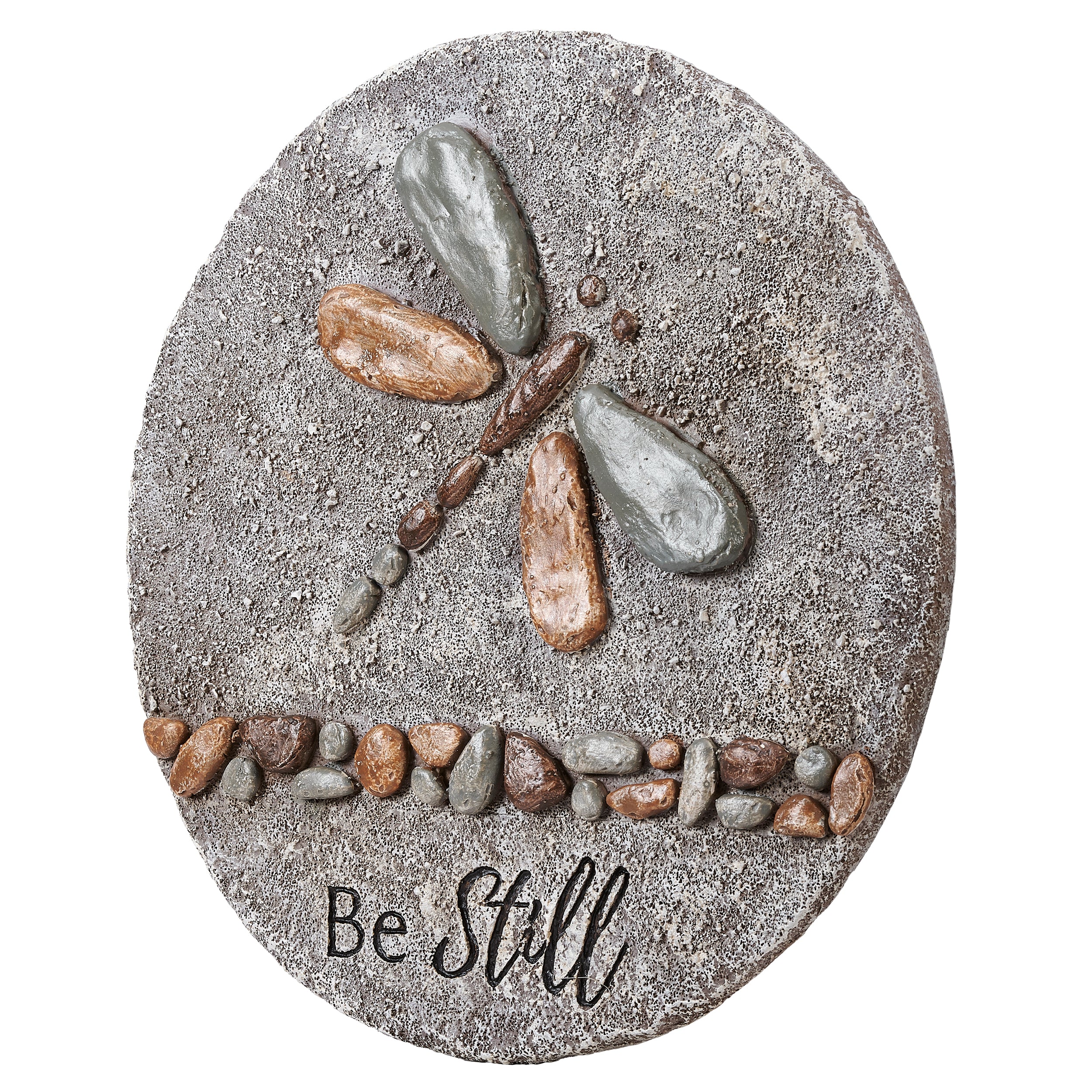 Be Still Pebble Dragonfly Stepping Stone