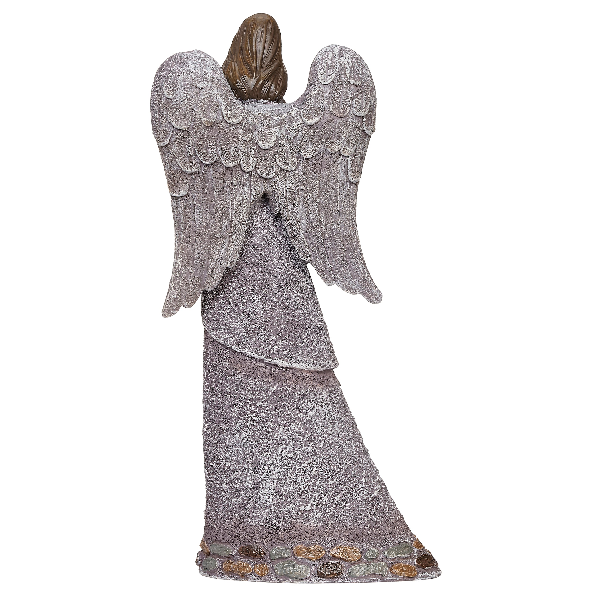 Take Time to Smell the Flowers Angel Statue