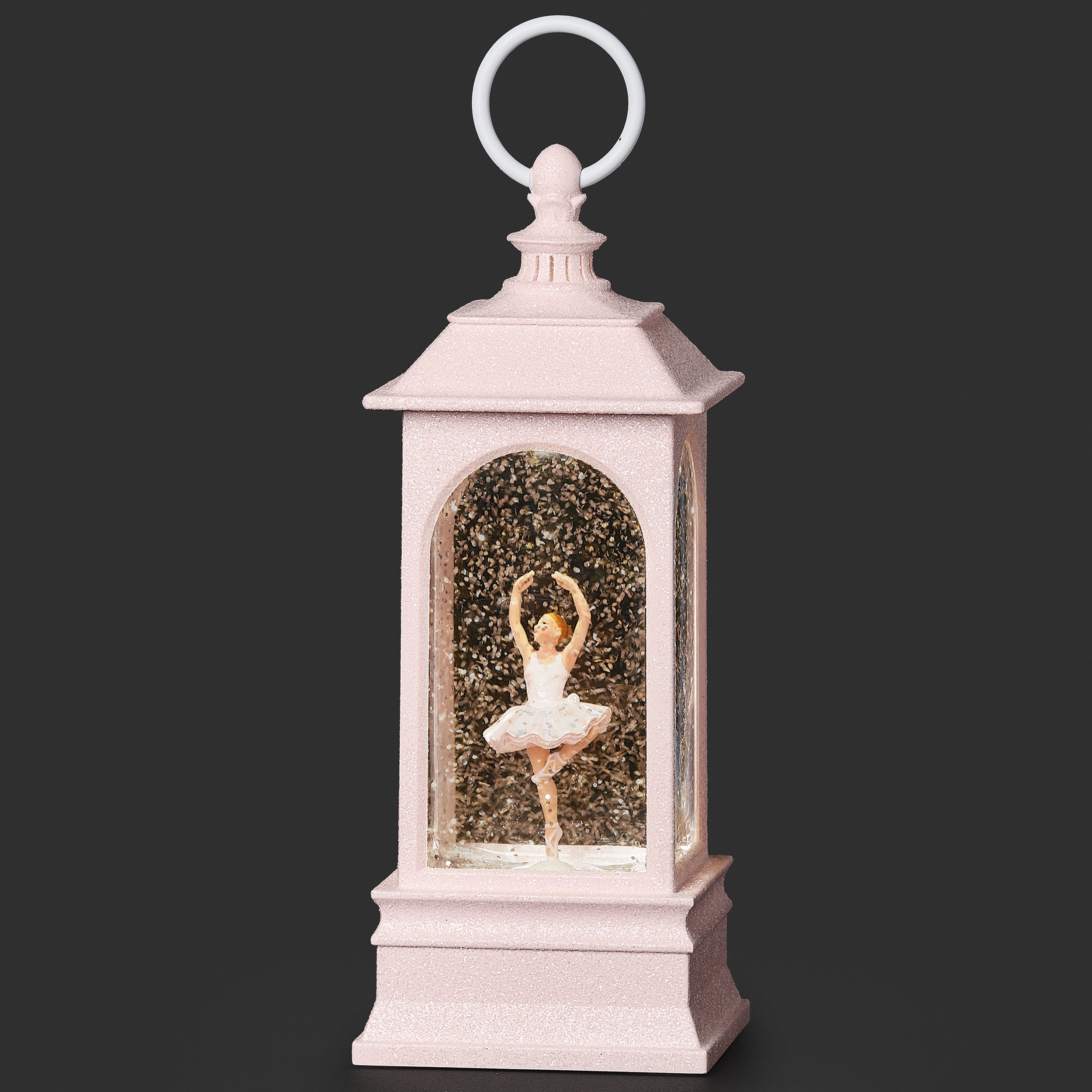 Dancing Ballerina Lighted Swirl Lantern