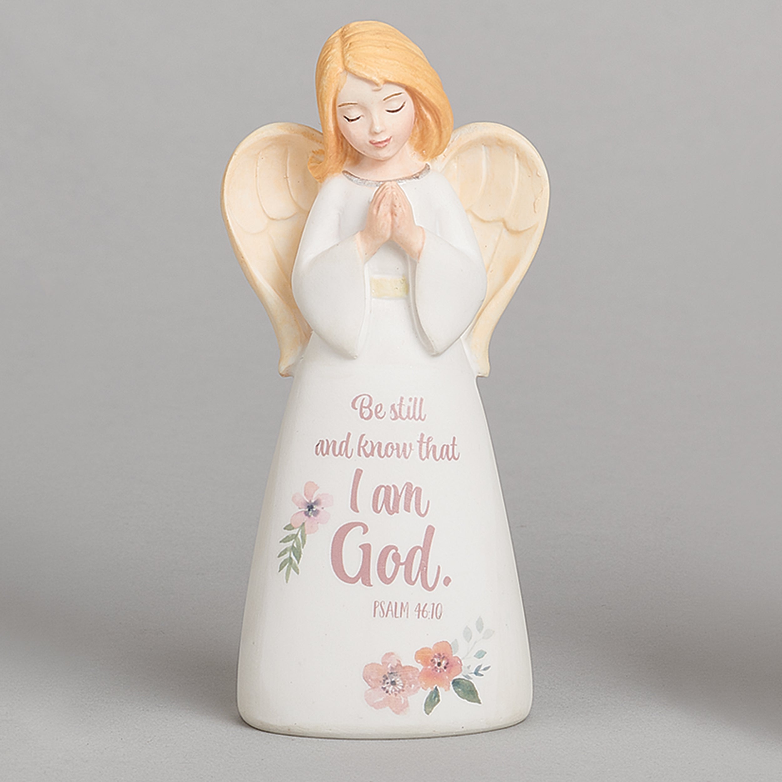 "Be Still" Angel Figure
