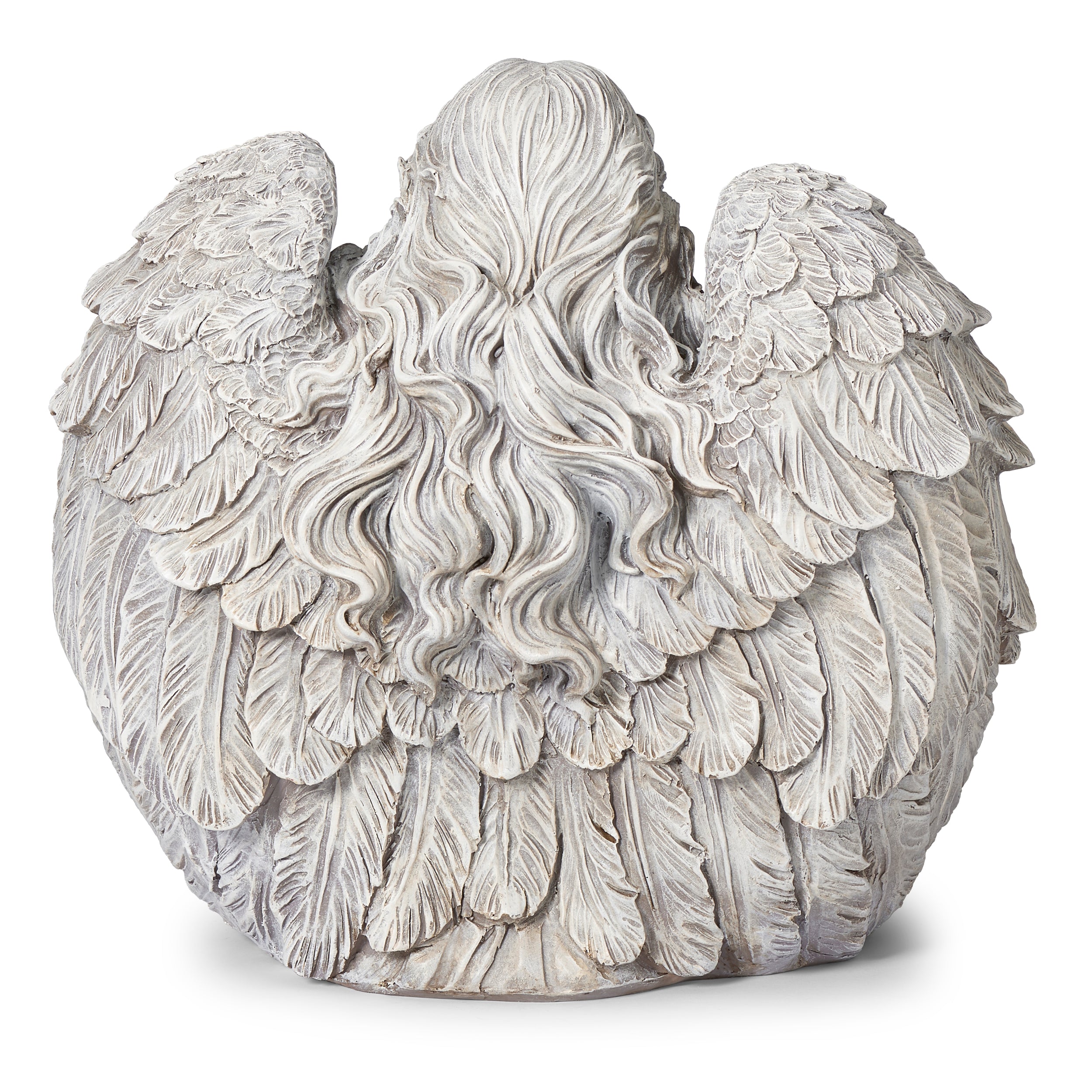 Angel with Hummingbird Planter