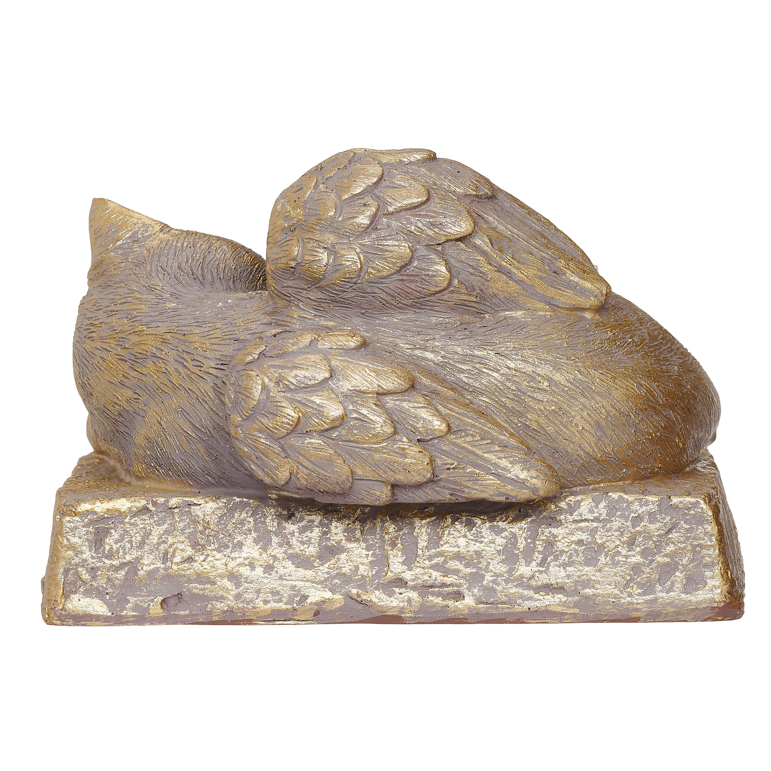 Cat with Wings Memorial Garden Statue