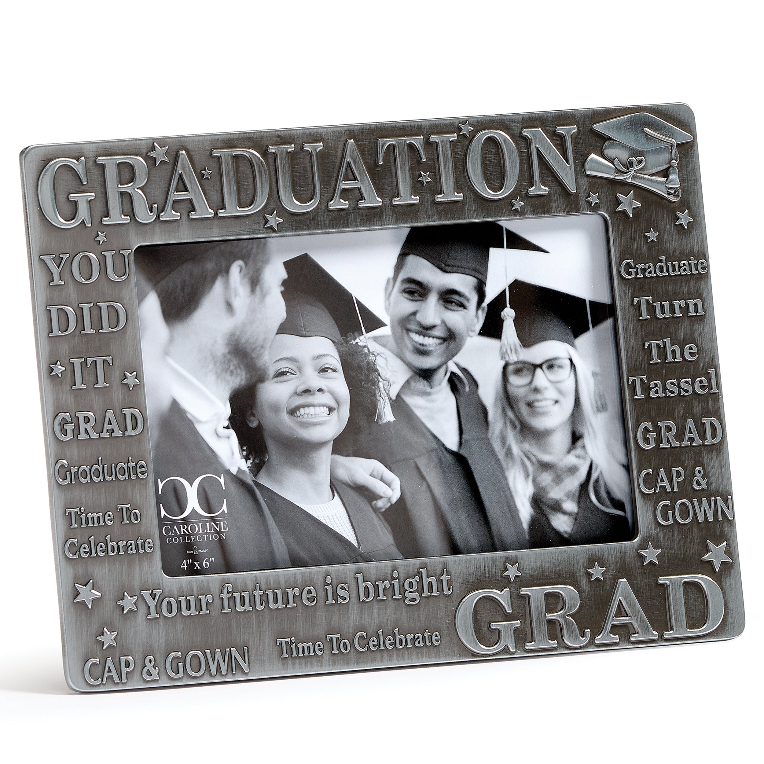 Caroline Collection Horizontal Graduation Picture Frame