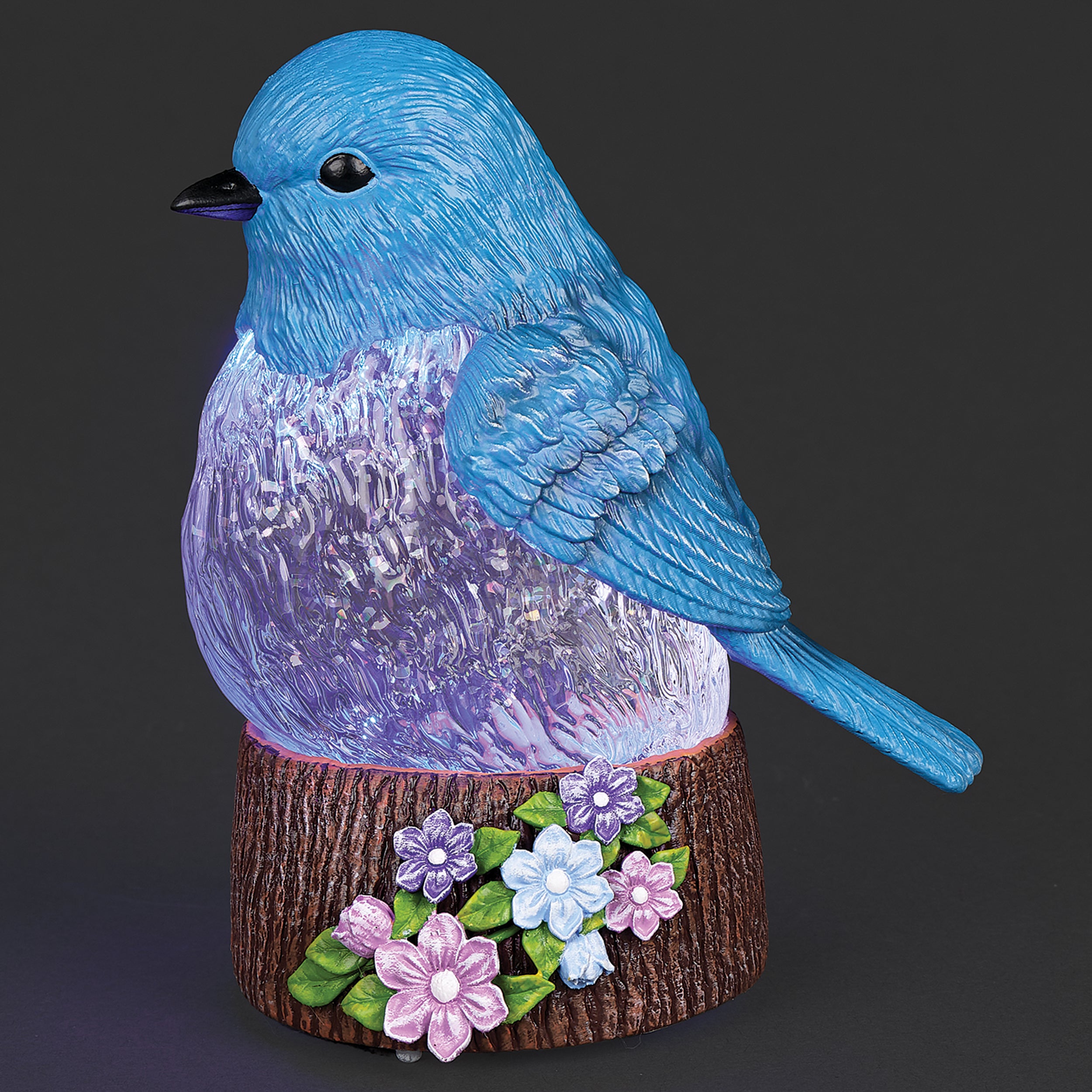 Lighted Bluebird of Happiness Shimmer Light