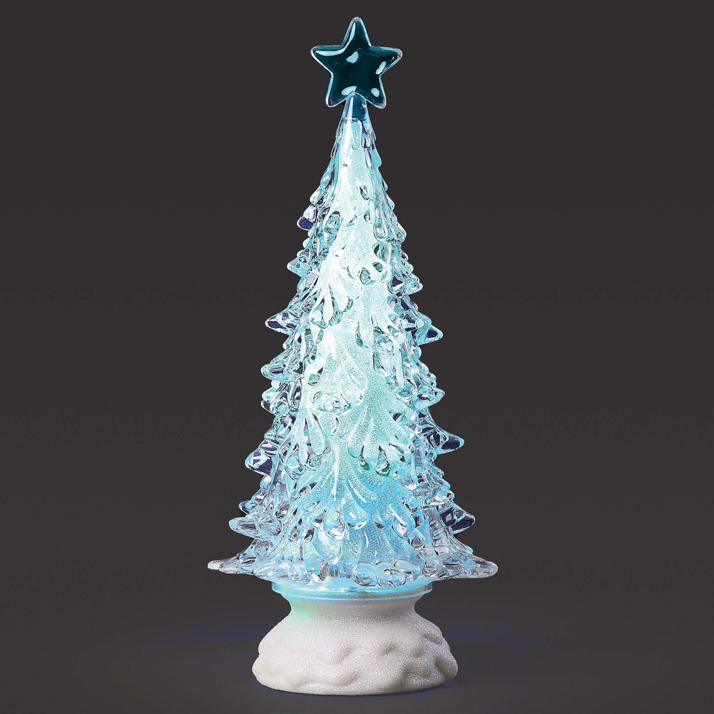 Lighted Multicolor Rotating Tree