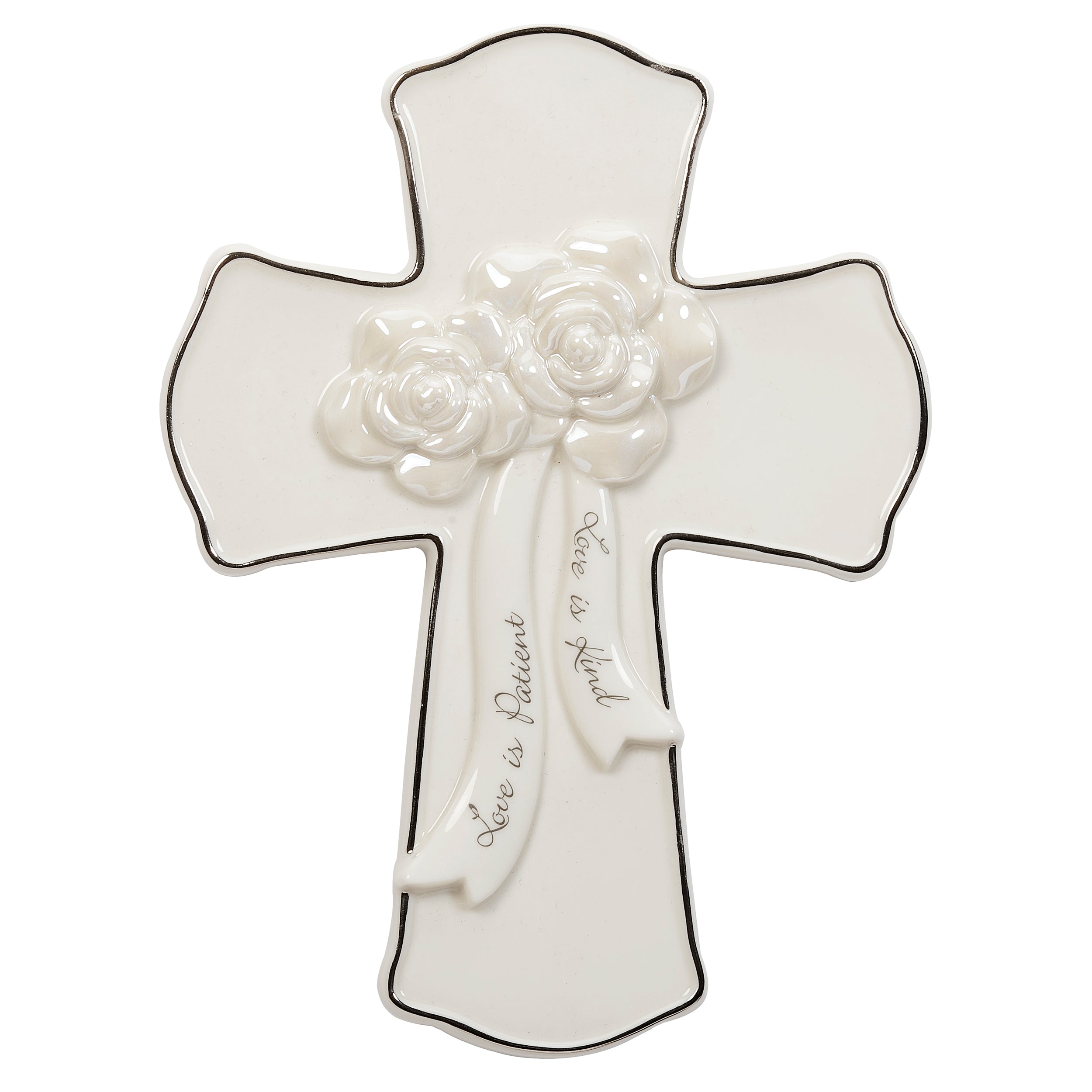 Love Is Patient, Love Is Kind Wedding Wall Cross
