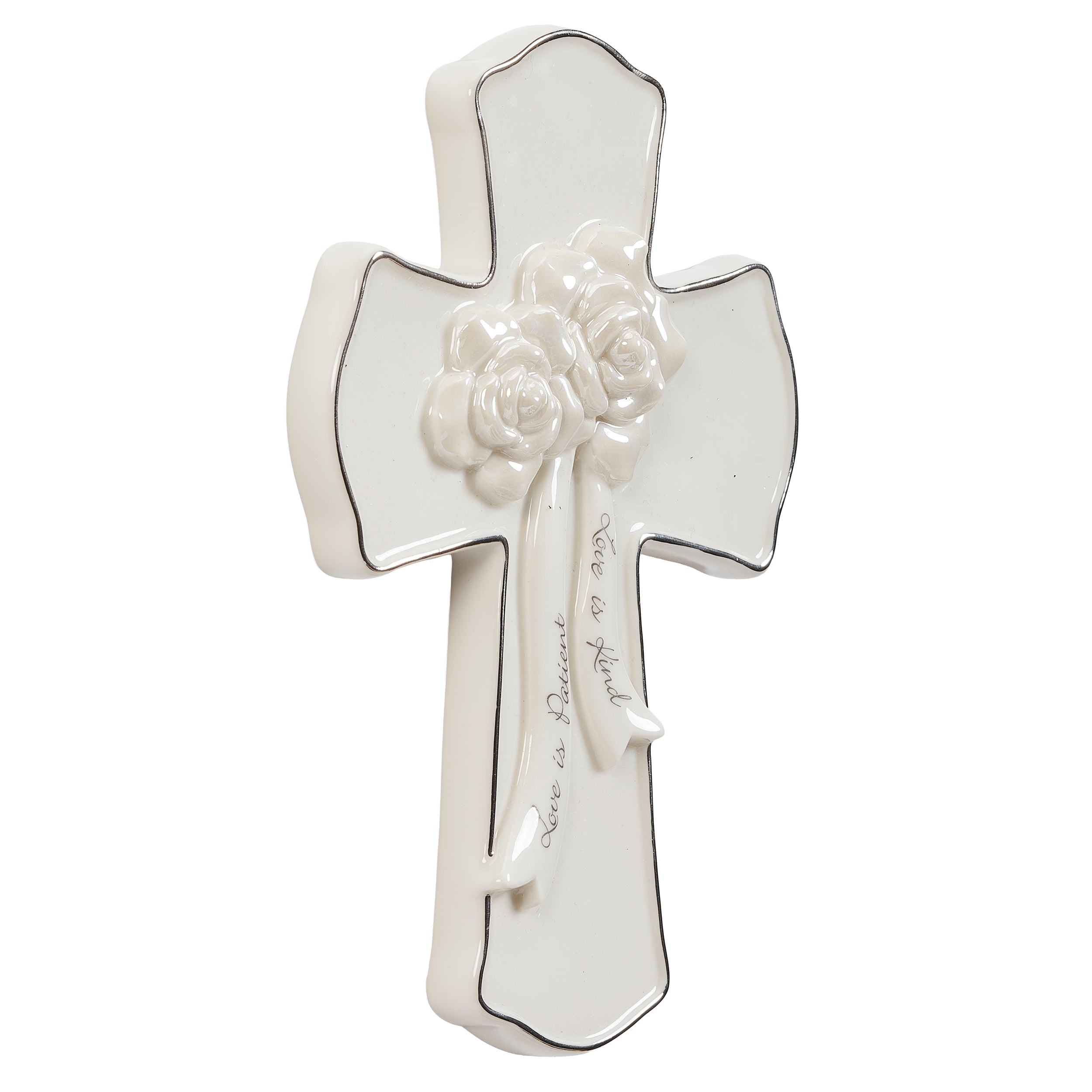 Love Is Patient, Love Is Kind Wedding Wall Cross