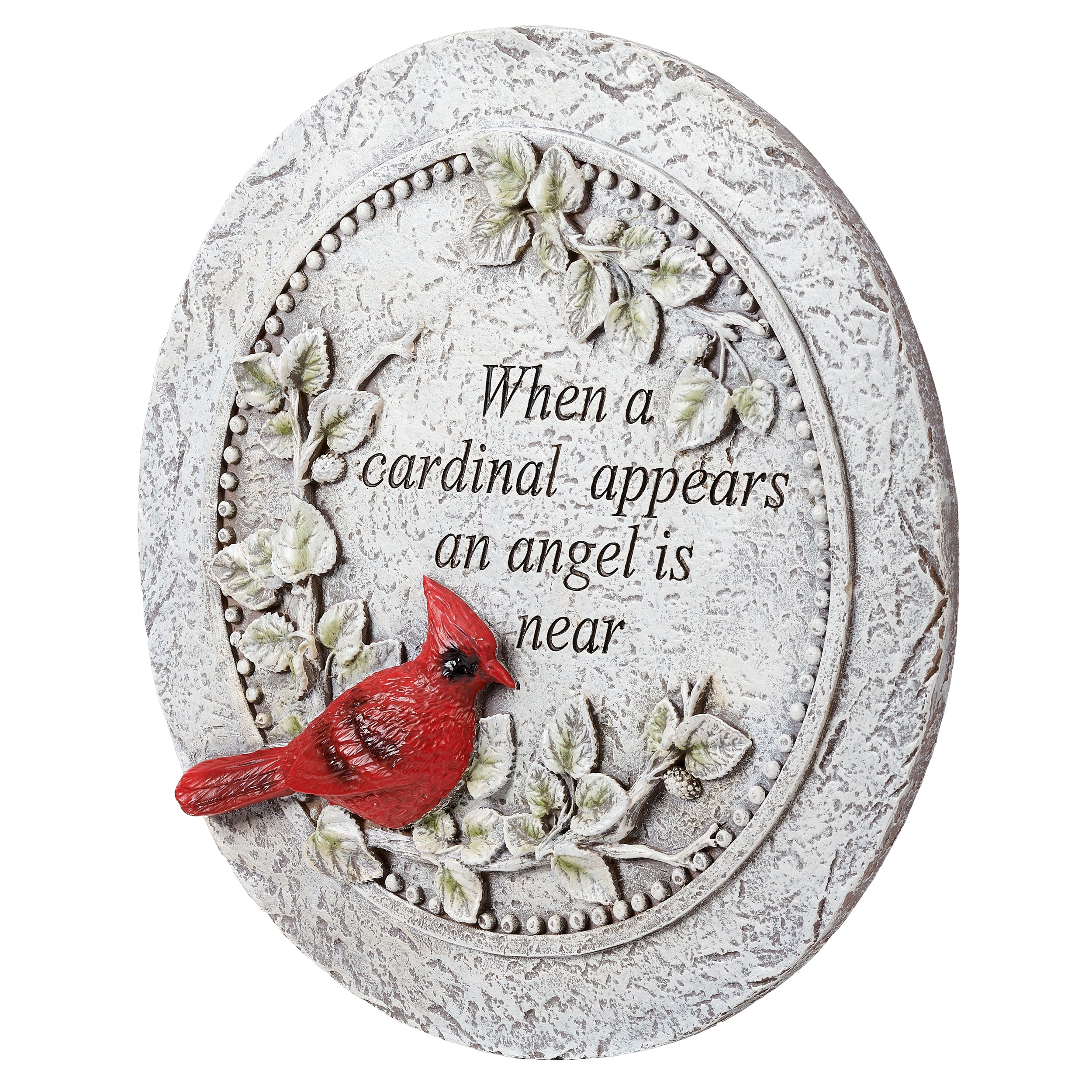 When a Cardinal Appears Memorial Stepping Stone