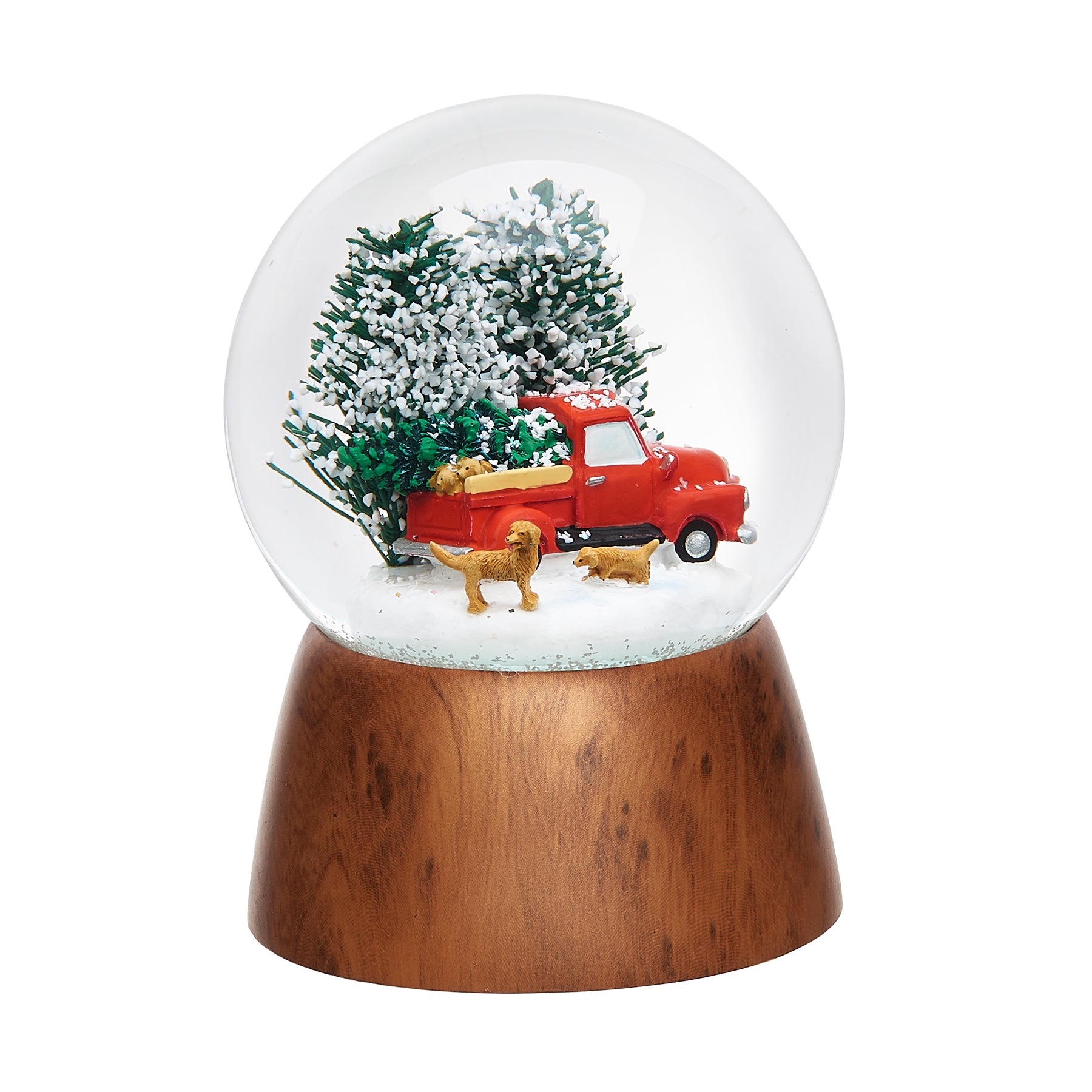 Glitterdome Musical Christmas Tree Pickup - "We Wish You a Merry Christmas" Tune