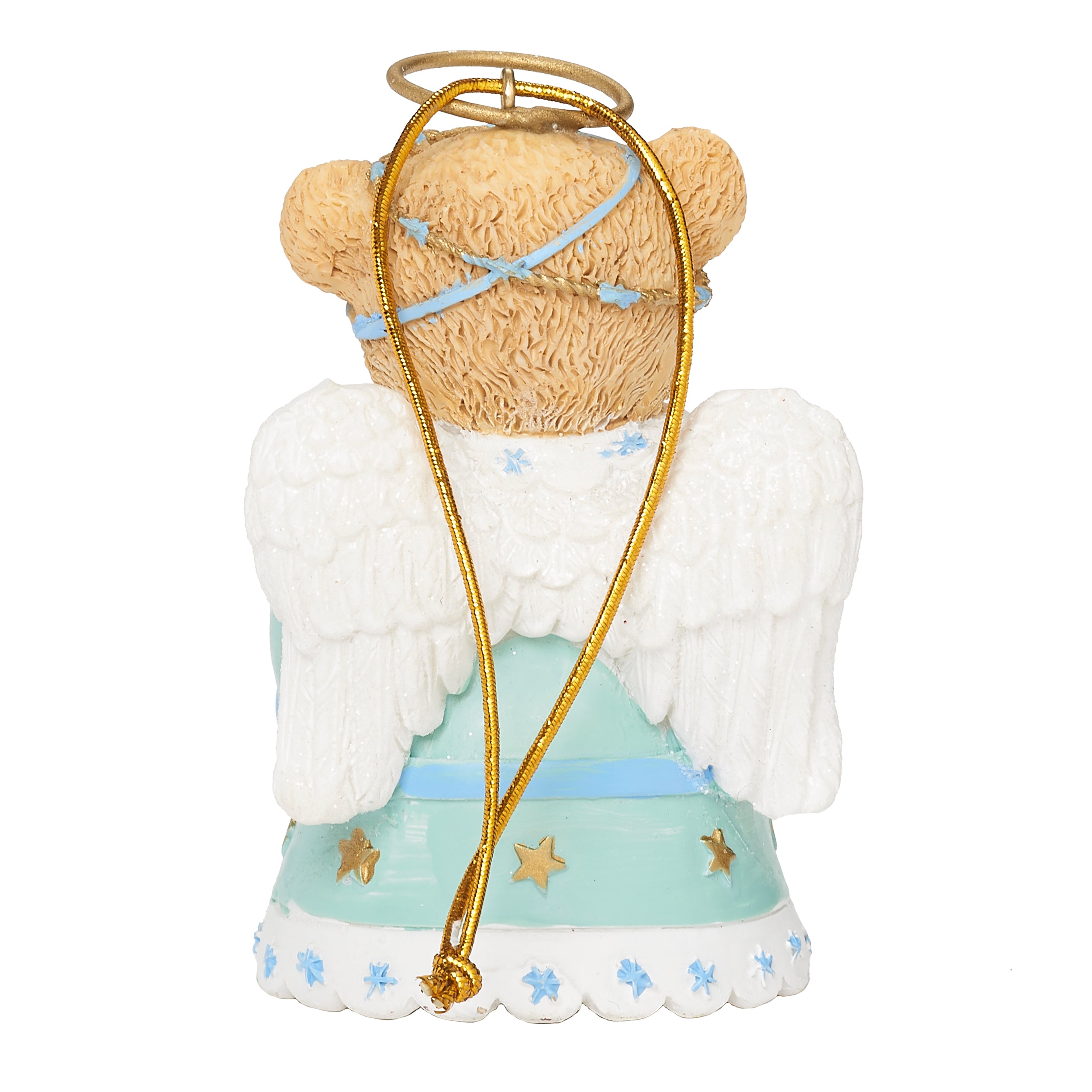 Cherished Teddies Angel Bear Bell Ornament