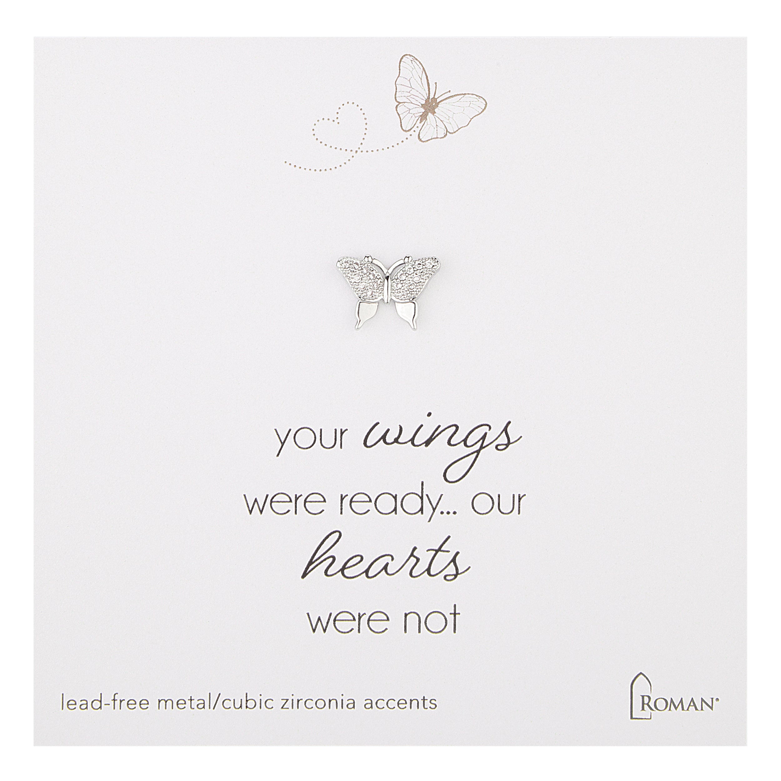 Butterfly Memorial Remembrance Pin