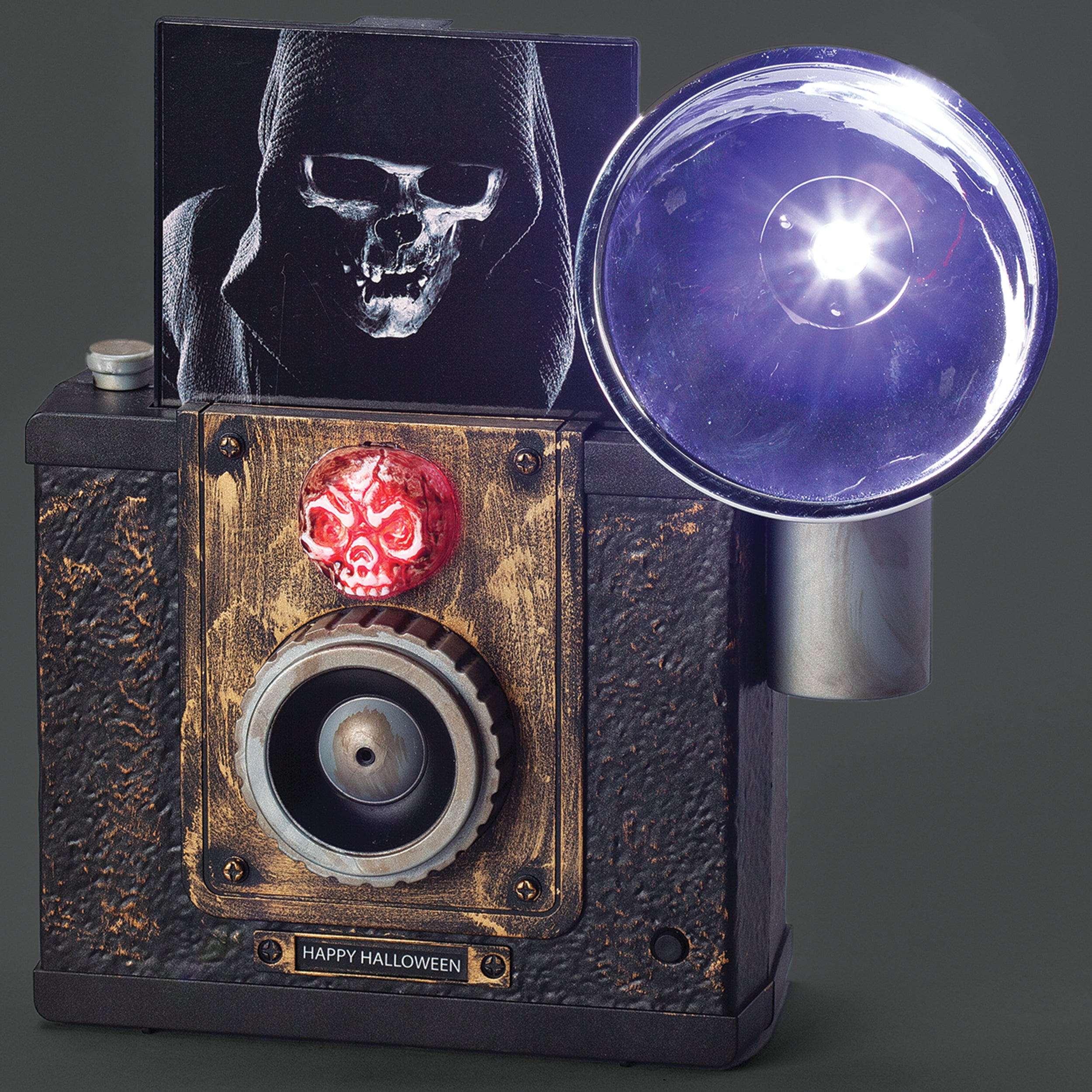 Lighted Halloween Camera with Motion & Sound